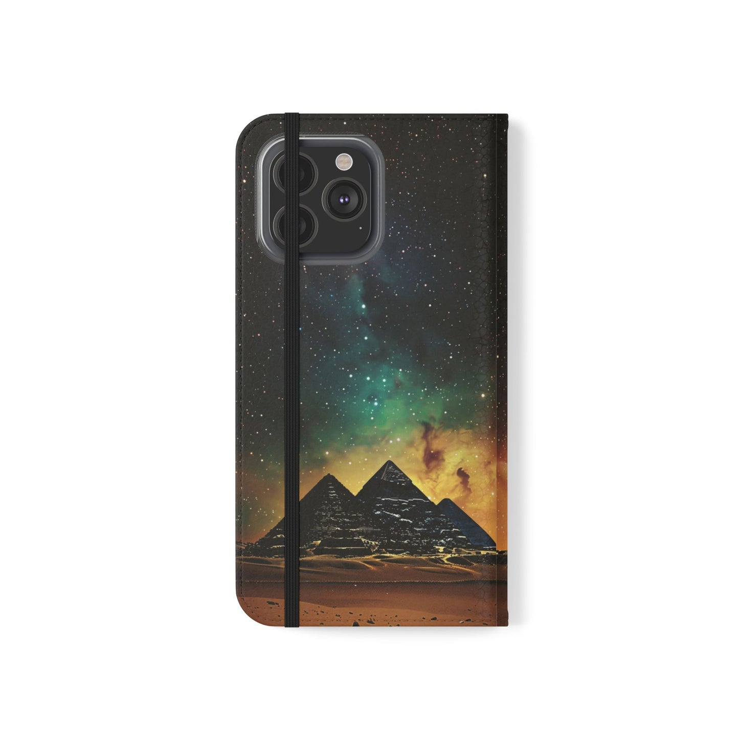 Astral Pyramids - Wallet Flip Case
