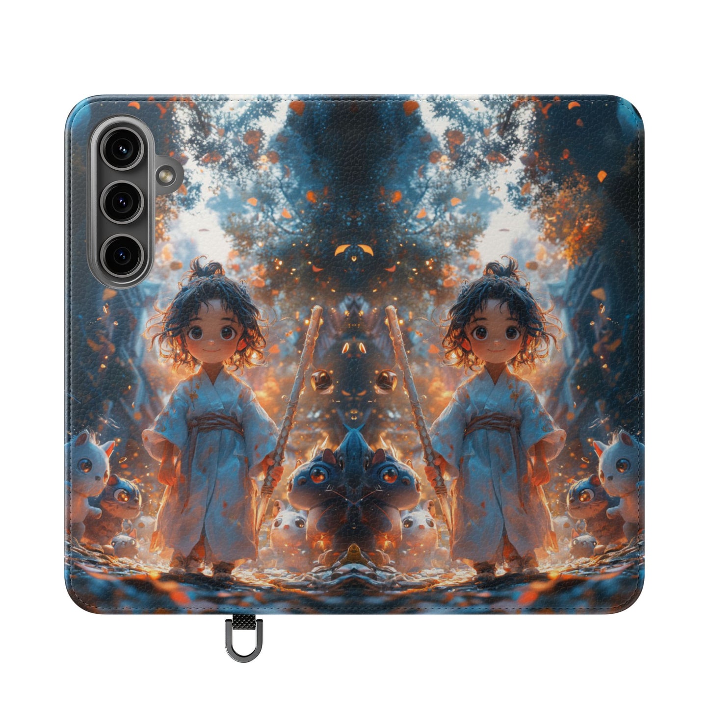 Forest Spirit Child - Wallet Flip Case