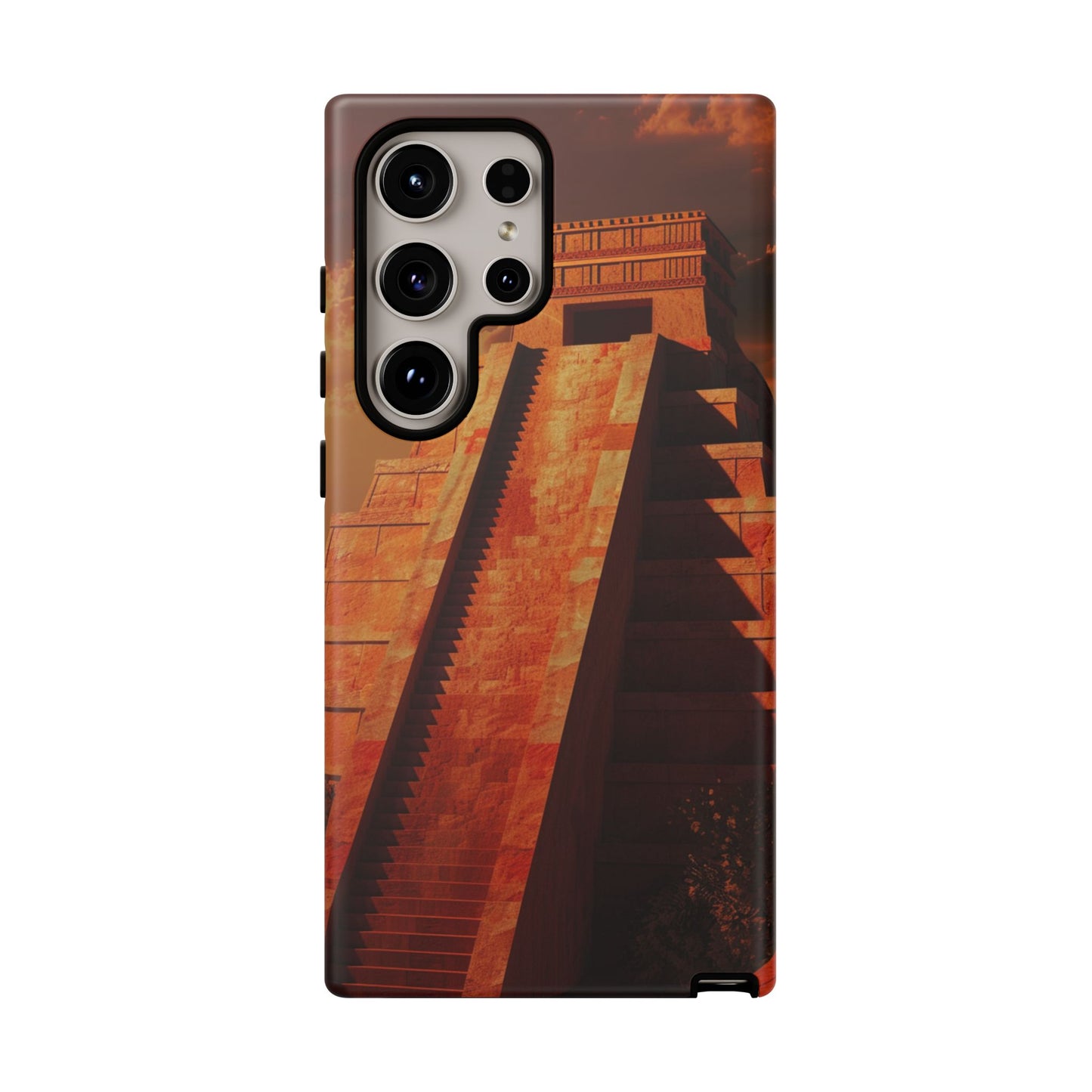 Mayan Pyramid Twilight Phone Case – iPhone, Google Pixel, Samsung Galaxy