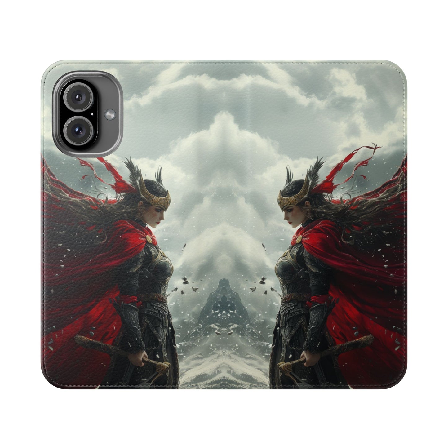 Freya Crimson Valkyrie - Wallet Flip Case