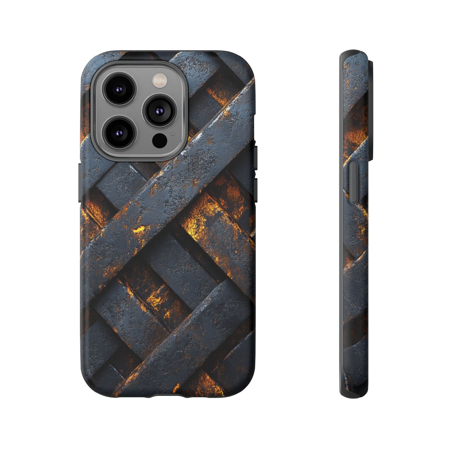 Geometric Interlocking Pattern Phone Case - iPhone, Google Pixel, Samsung Galaxy