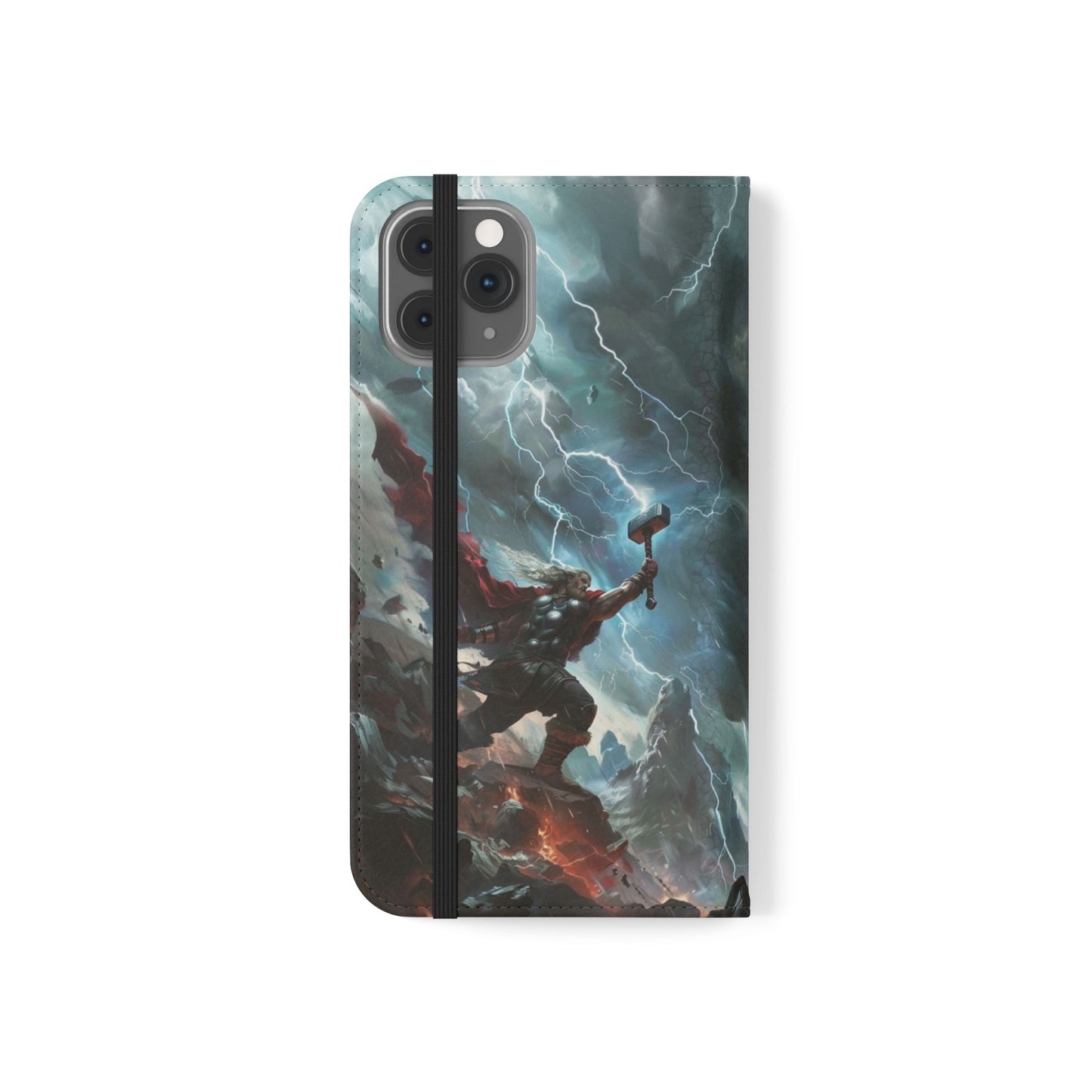 Thor Lightning Storm - Wallet Flip Case