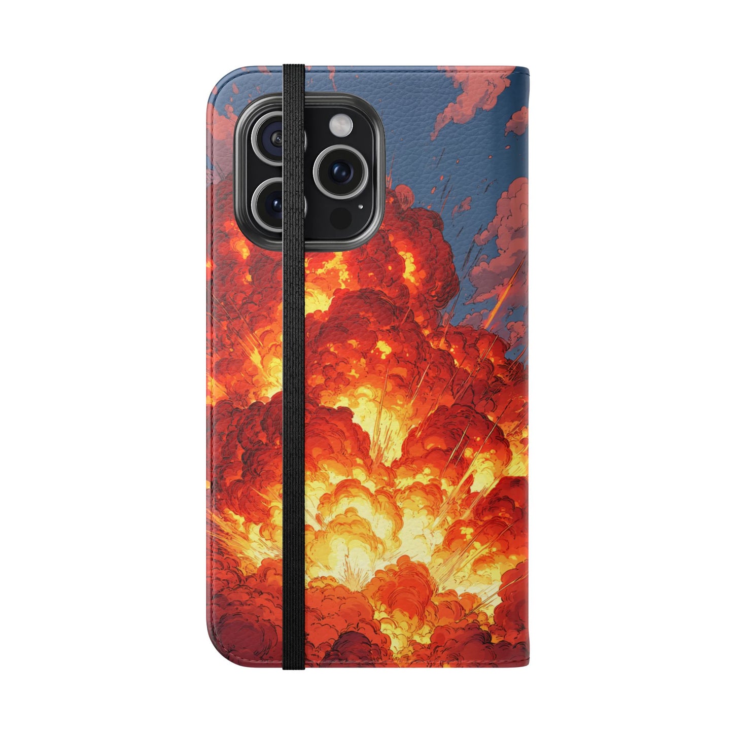 Comic Explosion - Wallet Flip Case