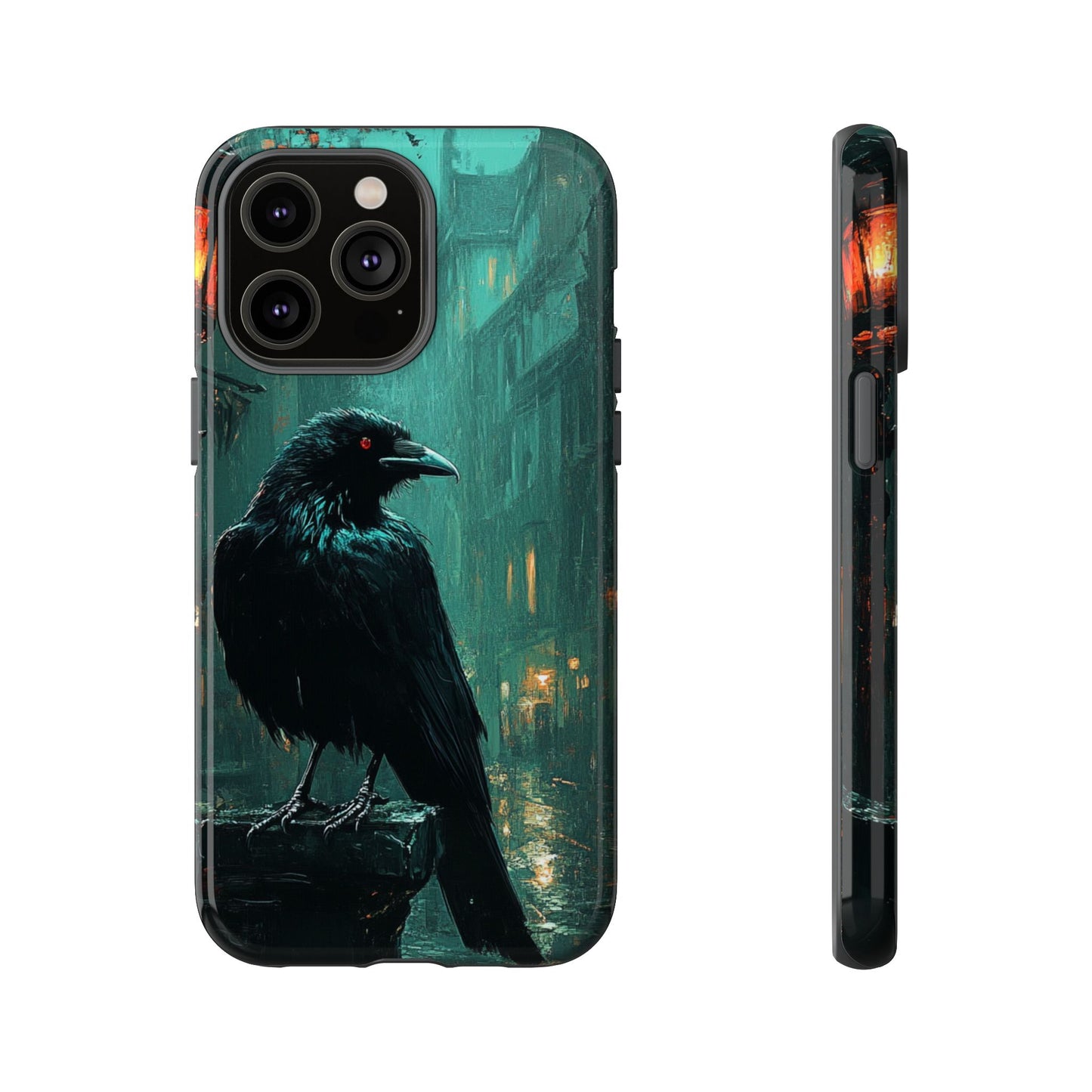Victorian Raven - Tough iPhone Case