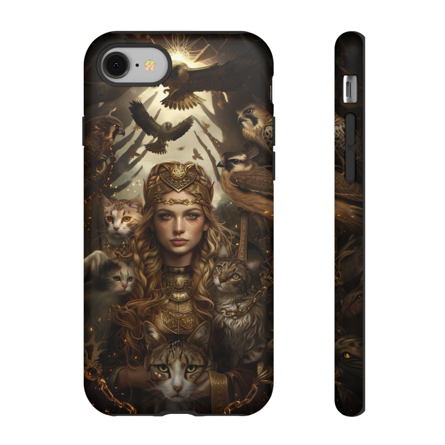 Freya Feline Majesty – Tough iPhone Case