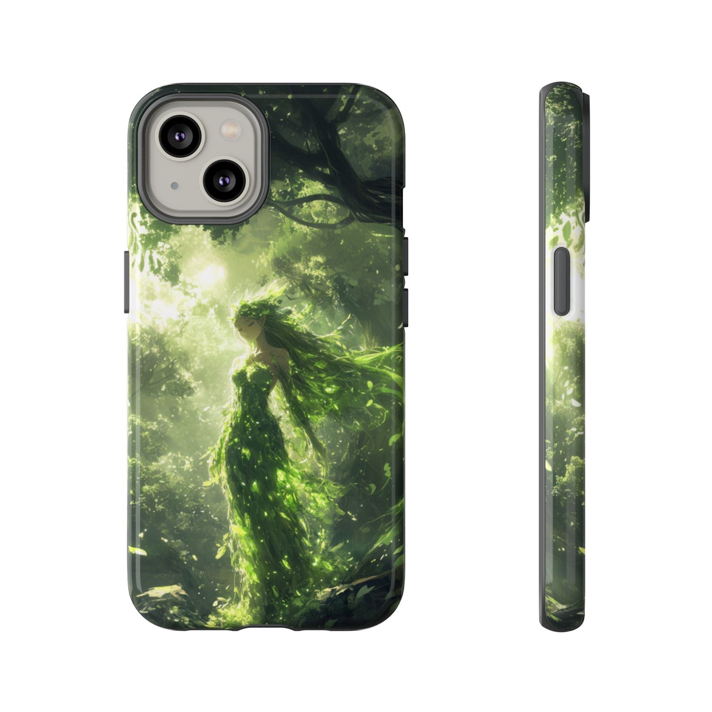 Verdant Forest Spirit - Tough iPhone Case
