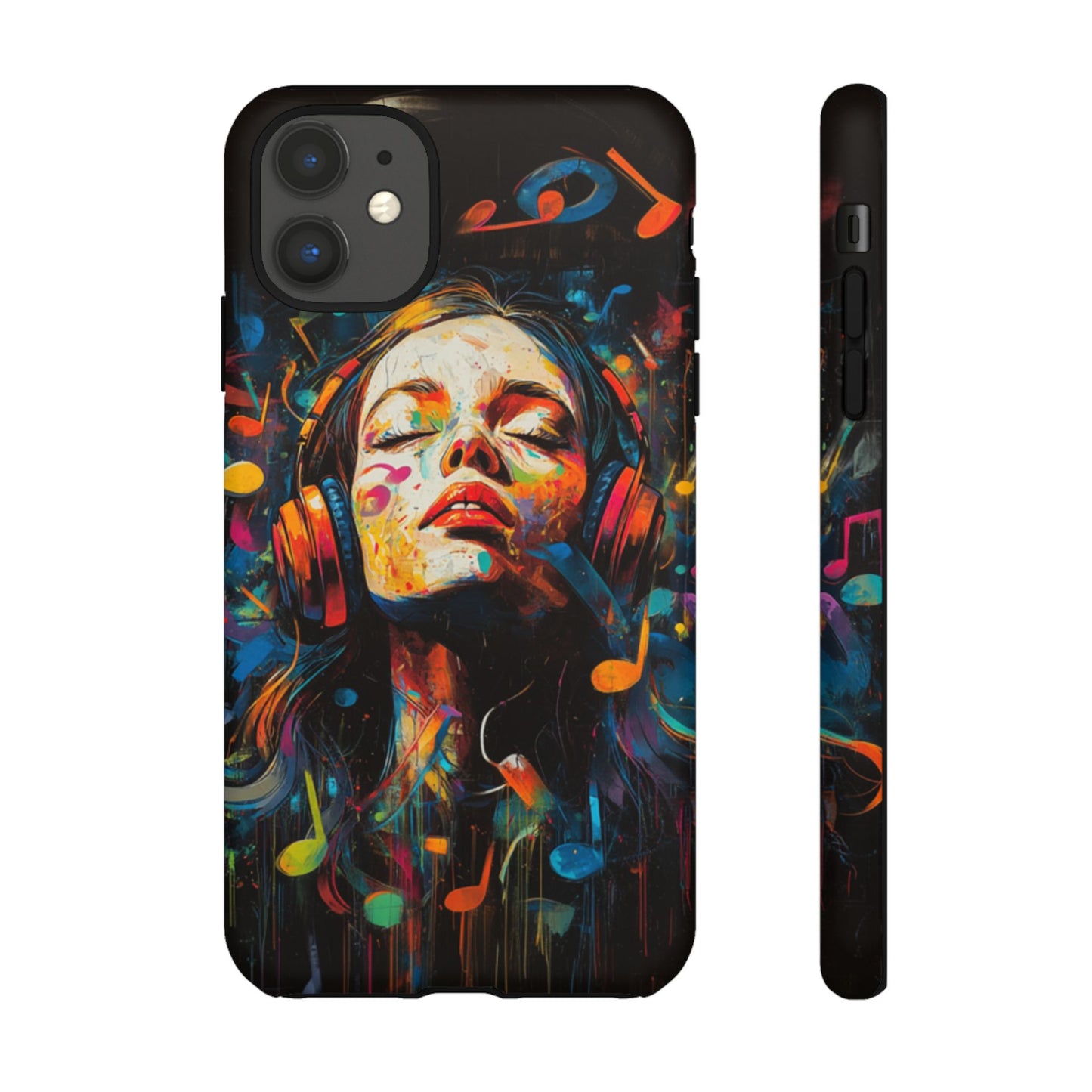 Vivid Musical Energy Graffiti Art Phone Case - iPhone, Google Pixel, Samsung Galaxy