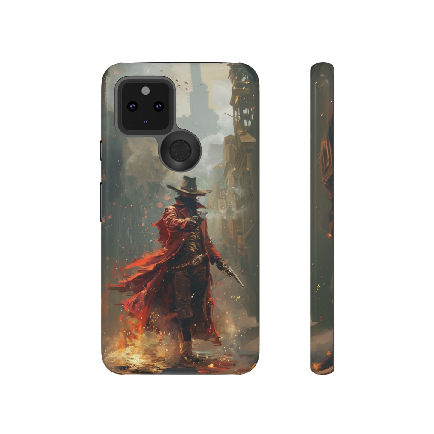 Crimson Gunslinger – Tough Google Pixel Case