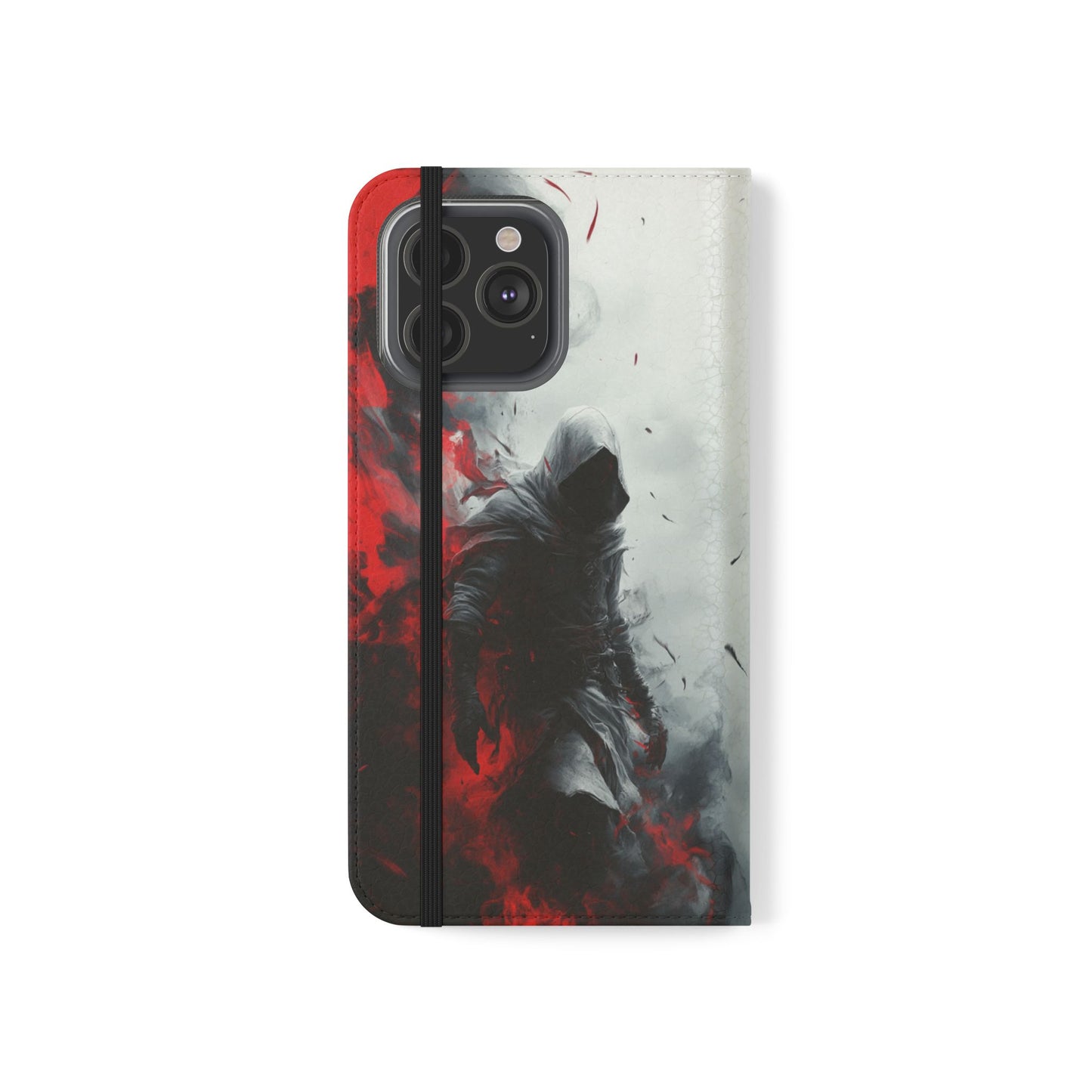 Crimson Shadow Assassin - Wallet Flip Case
