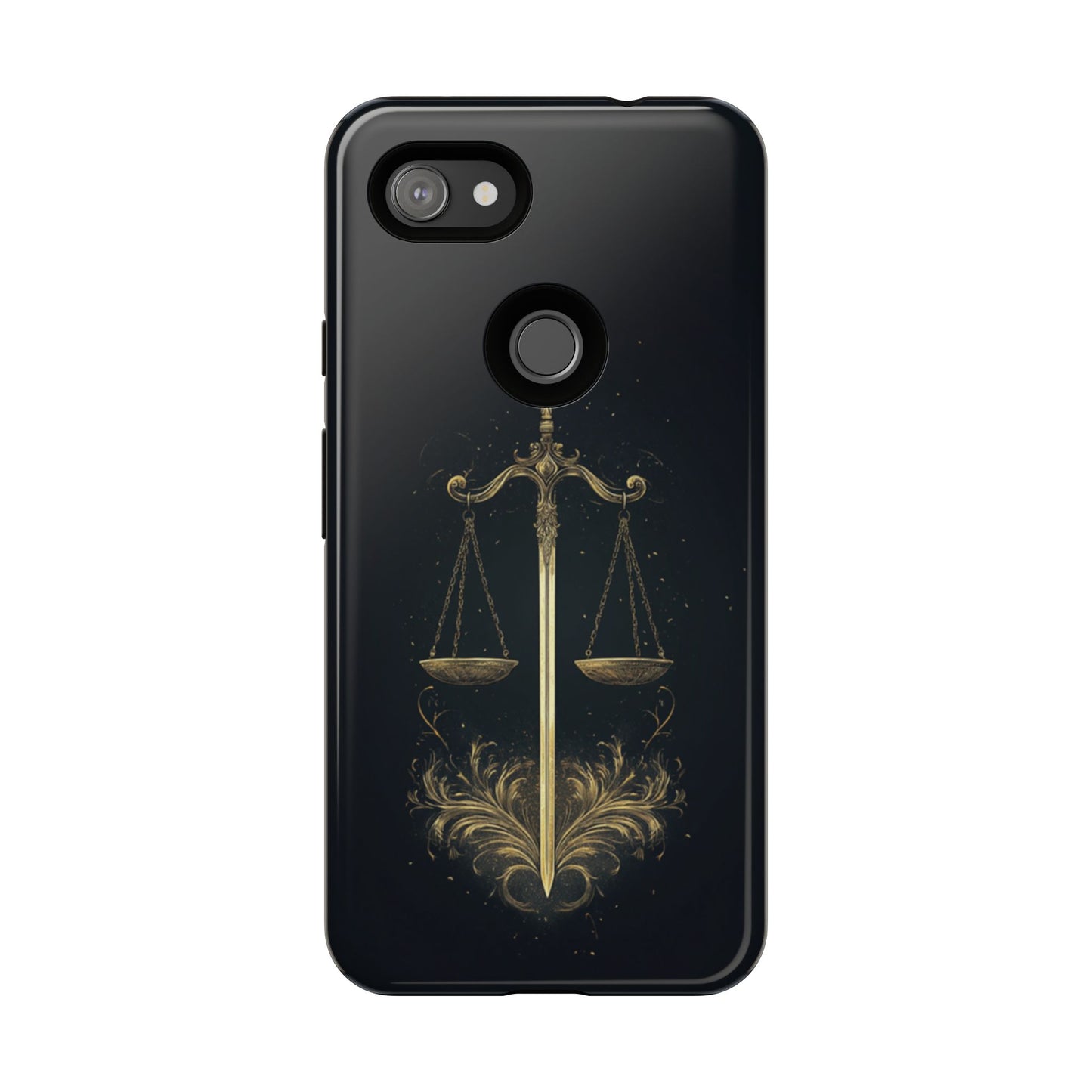 Libra Gilded Balance – Tough Google Pixel Case