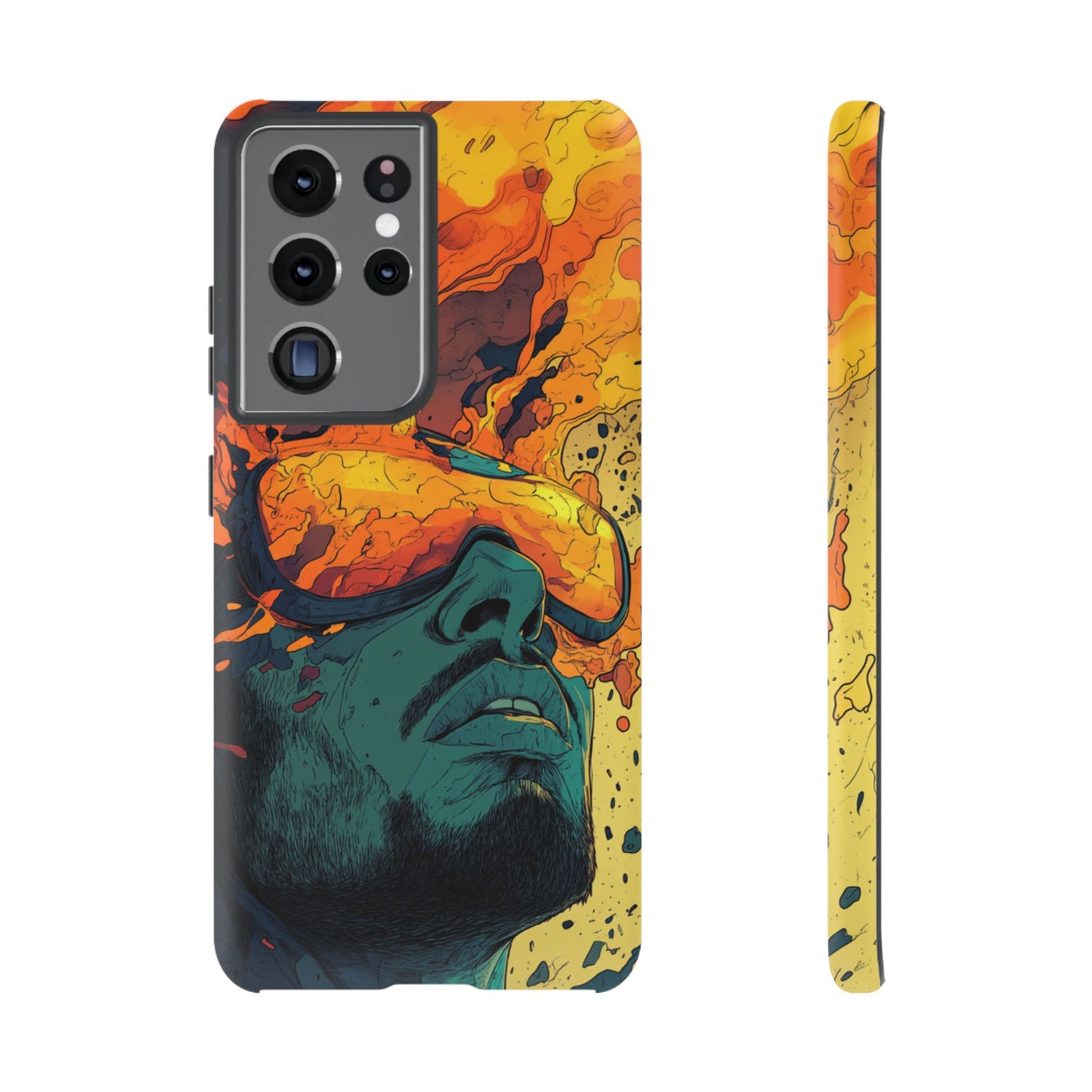 Flame Vision Phone Case - iPhone, Google Pixel, Samsung Galaxy