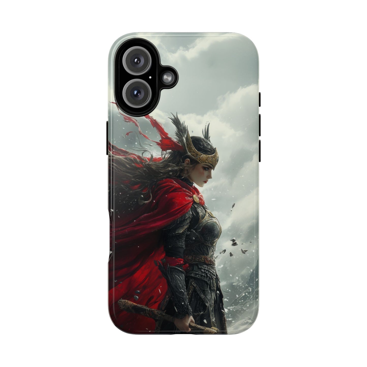 Freya Crimson Valkyrie - Tough iPhone Case