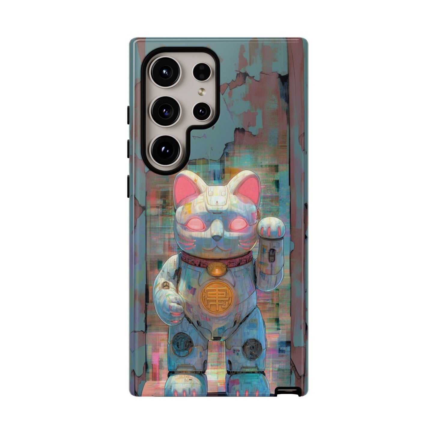 Cyber Lucky Cat - Tough Samsung Galaxy Case