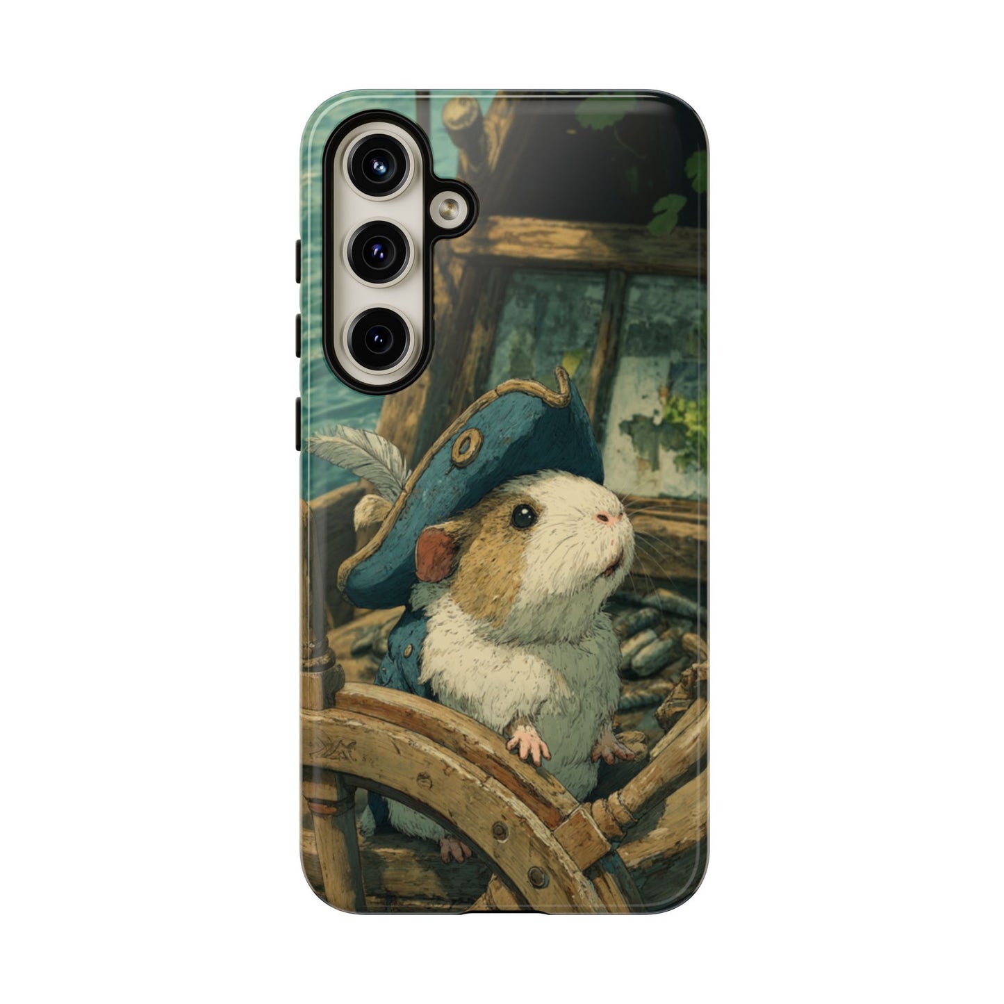 Pirate Captain Guinea Pig - Tough Samsung Galaxy Case