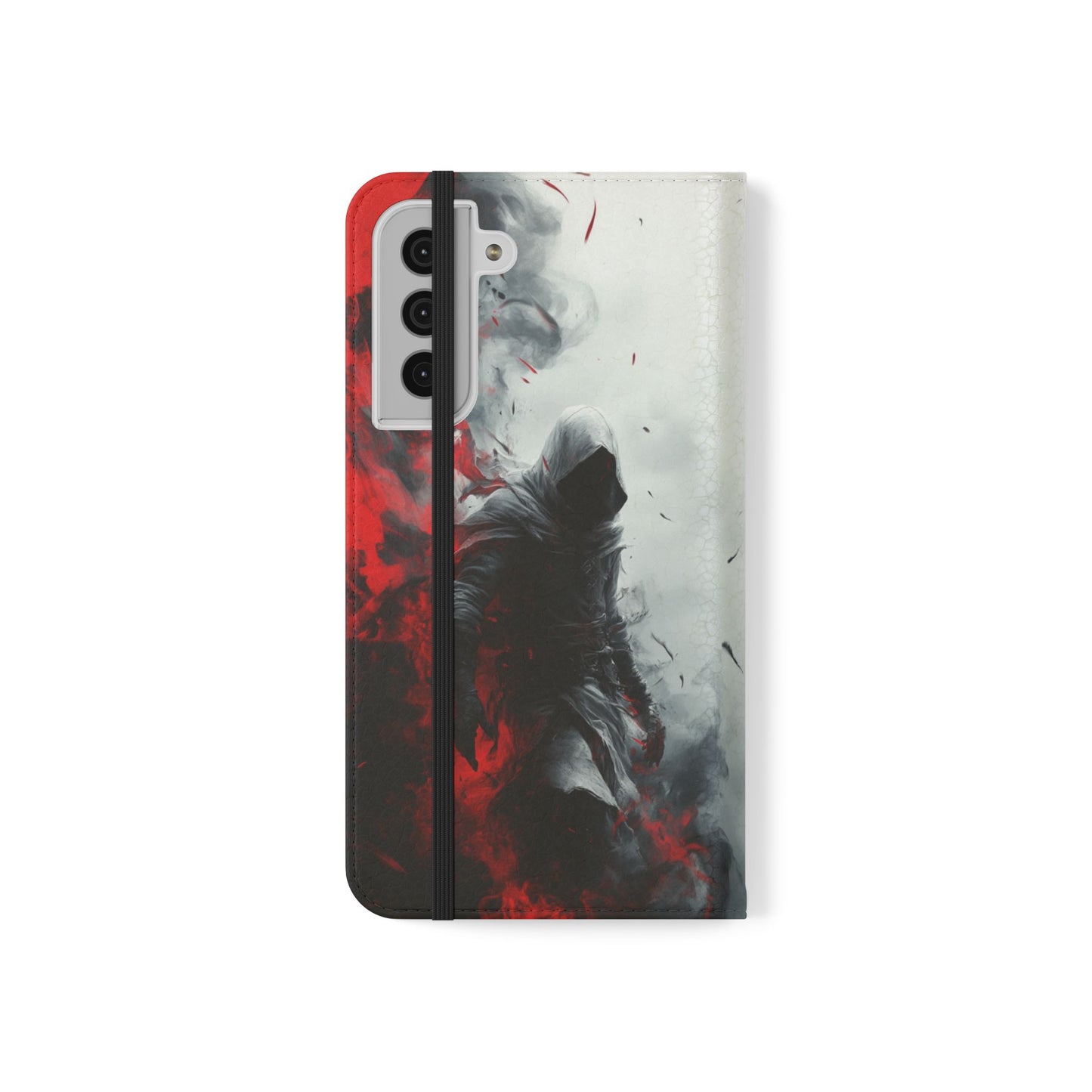 Crimson Shadow Assassin - Wallet Flip Case
