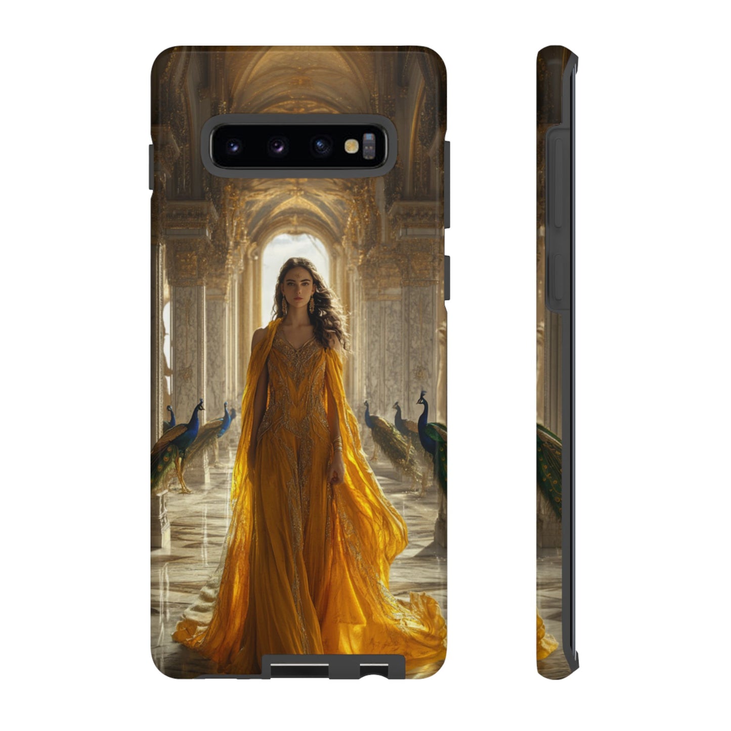Hera Golden Palace Peacock Goddess - Tough Samsung Galaxy Case