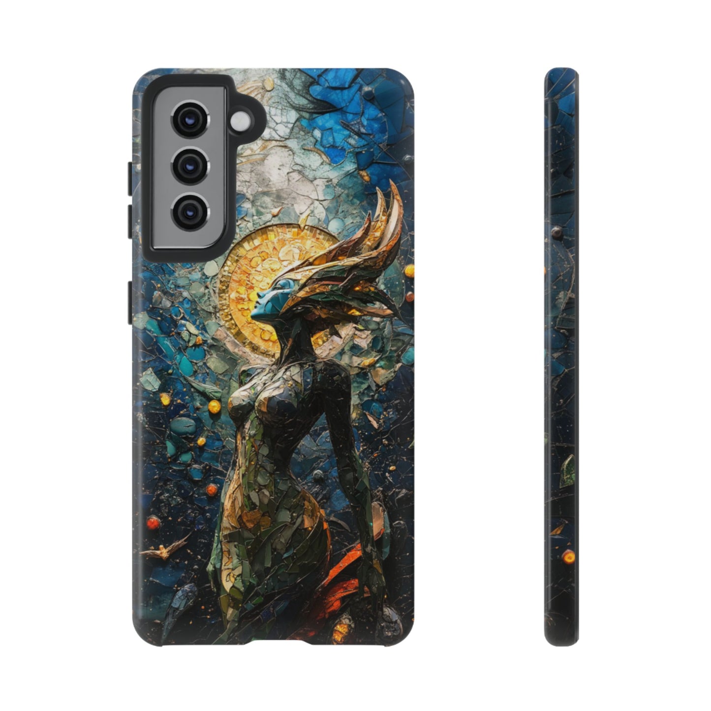 Stained Glass Goddess - Tough Samsung Galaxy Case