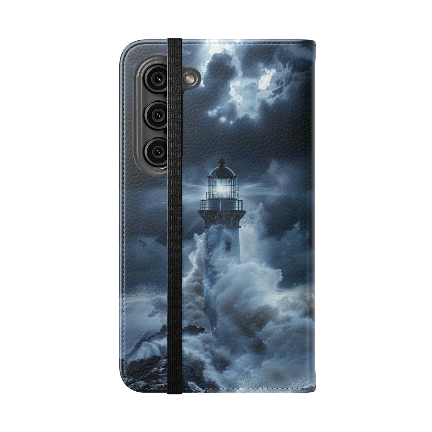 Stormbound Lighthouse - Wallet Flip Case