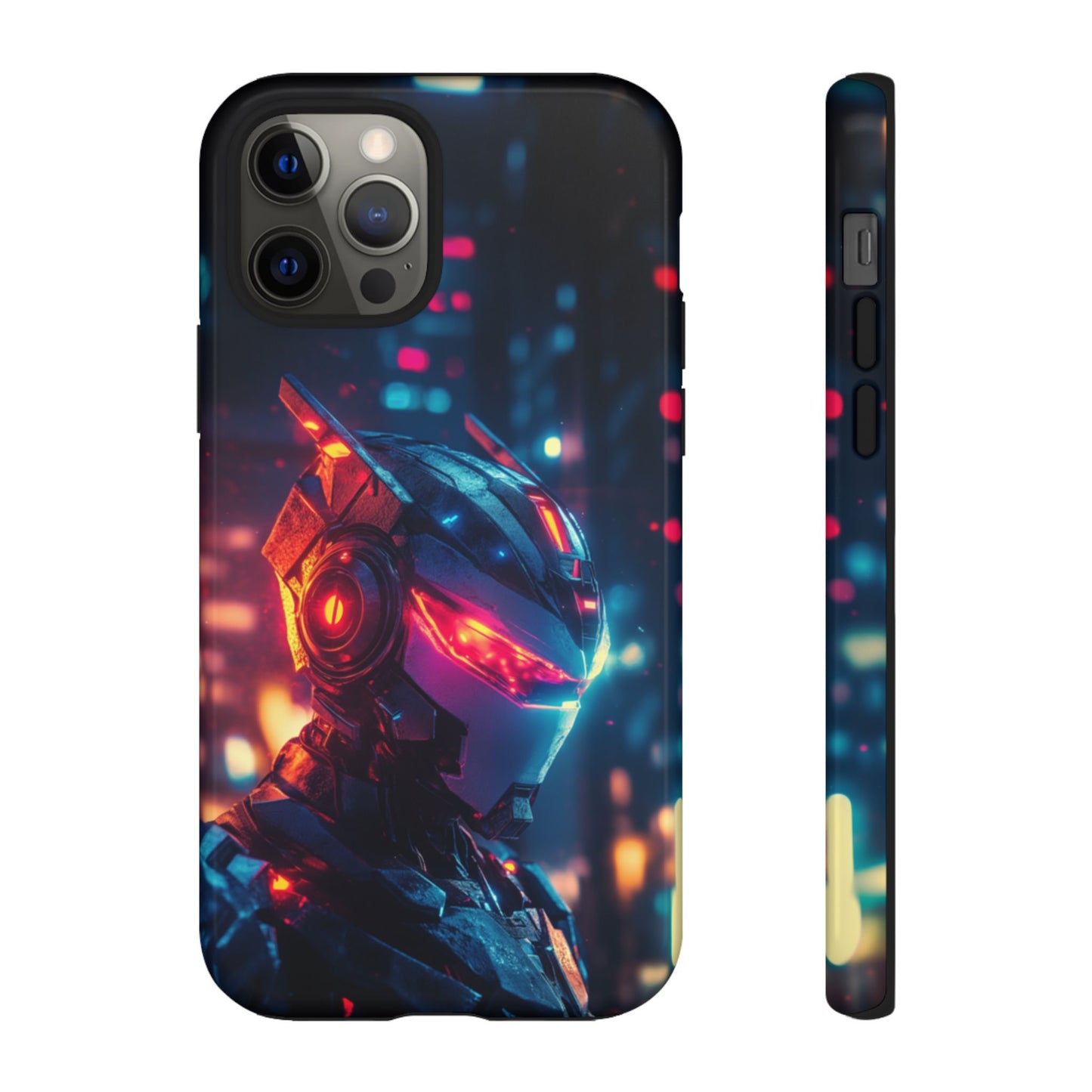 Neon Cyborg - Tough iPhone Case