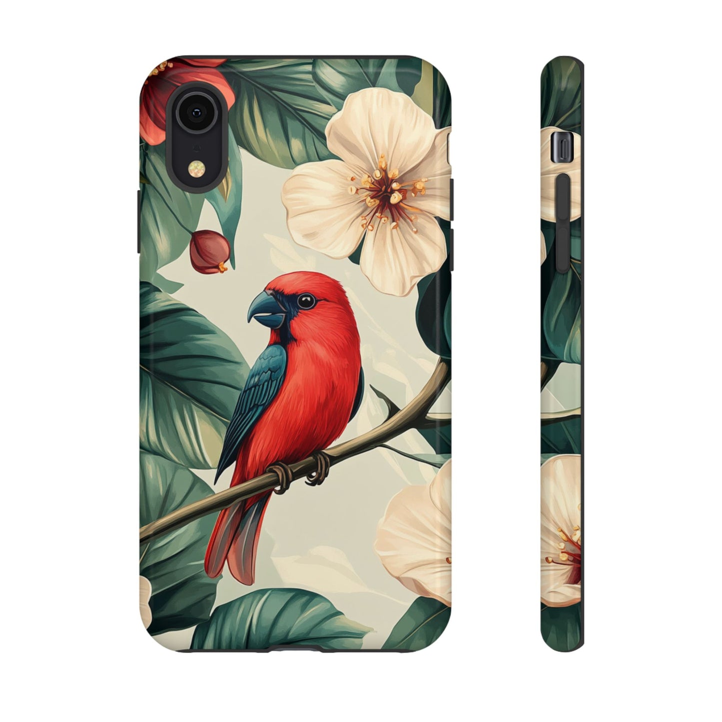 Scarlet Songbird - Tough iPhone Case