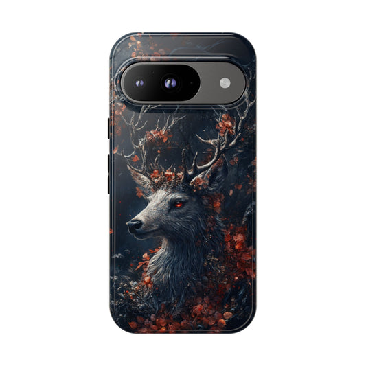 Crimson Stag Blossom – Tough Google Pixel Case