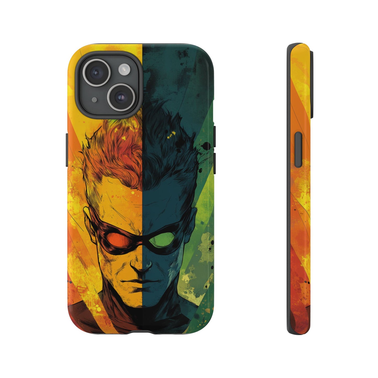 Split Spectrum Hero – Tough iPhone Case