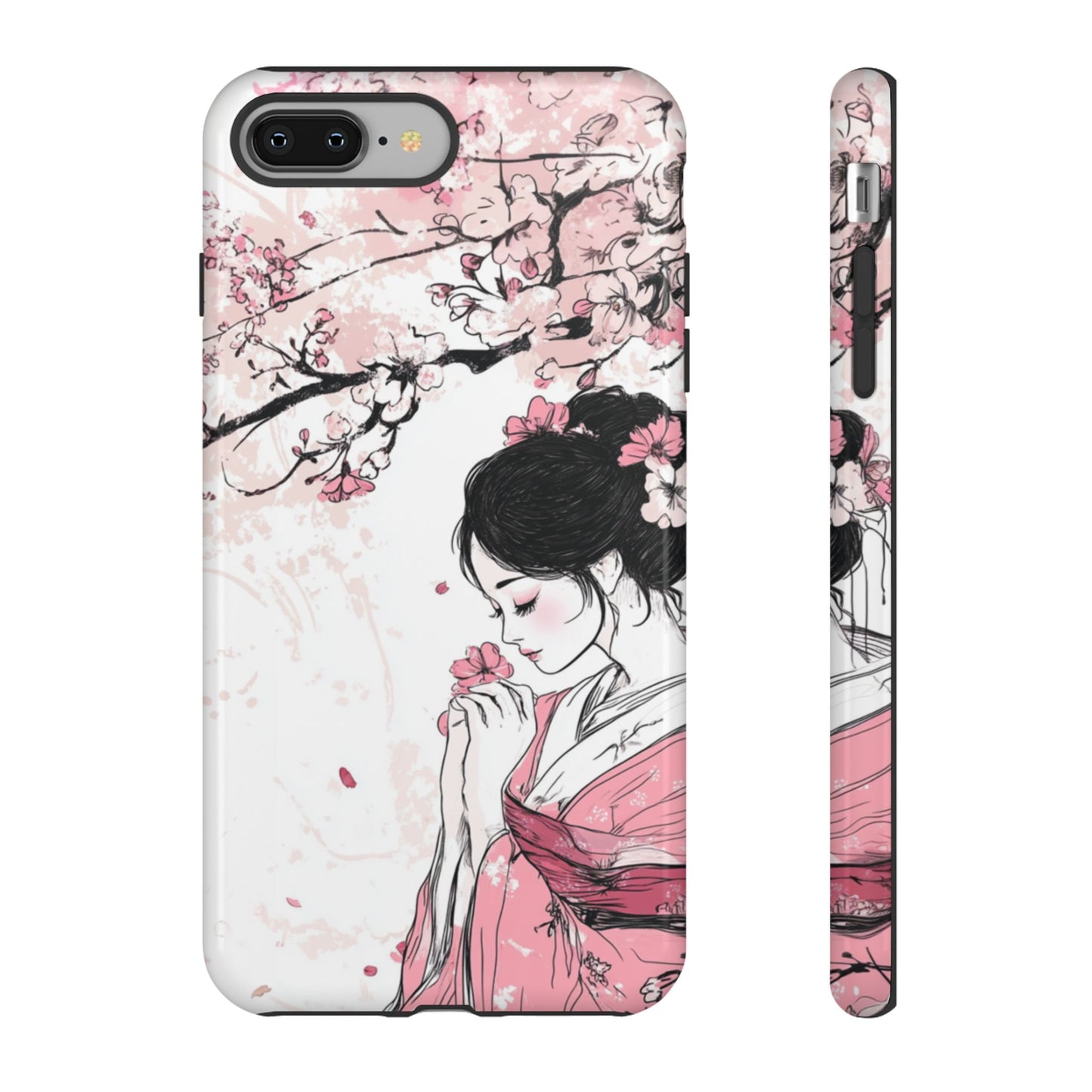 Sakura Blossom Maiden – Tough iPhone Case