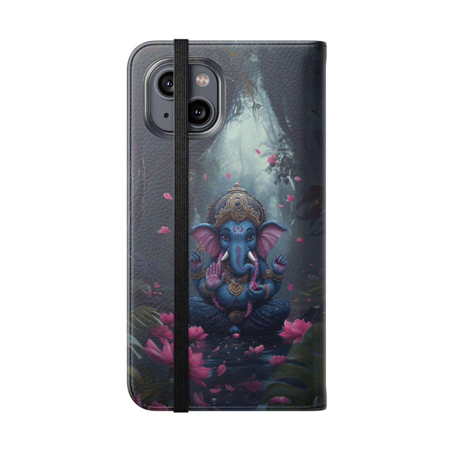 Ganesha Lotus - Wallet Flip Case