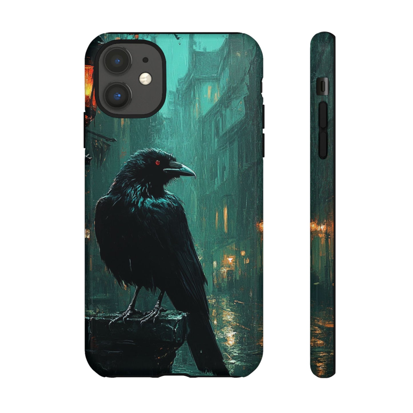 Victorian Raven - Tough iPhone Case