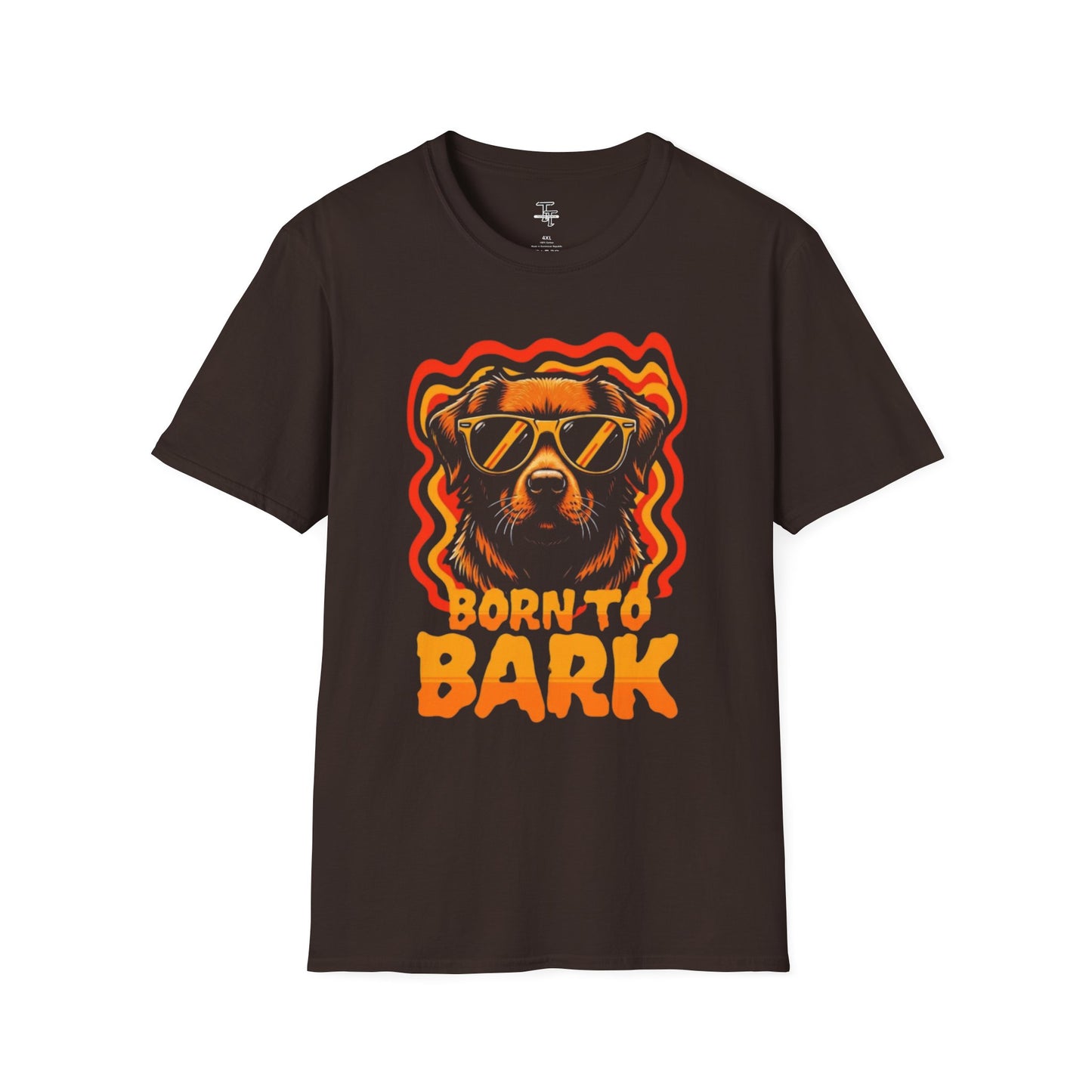 Born to Bark Unisex Soft-Style T-Shirt