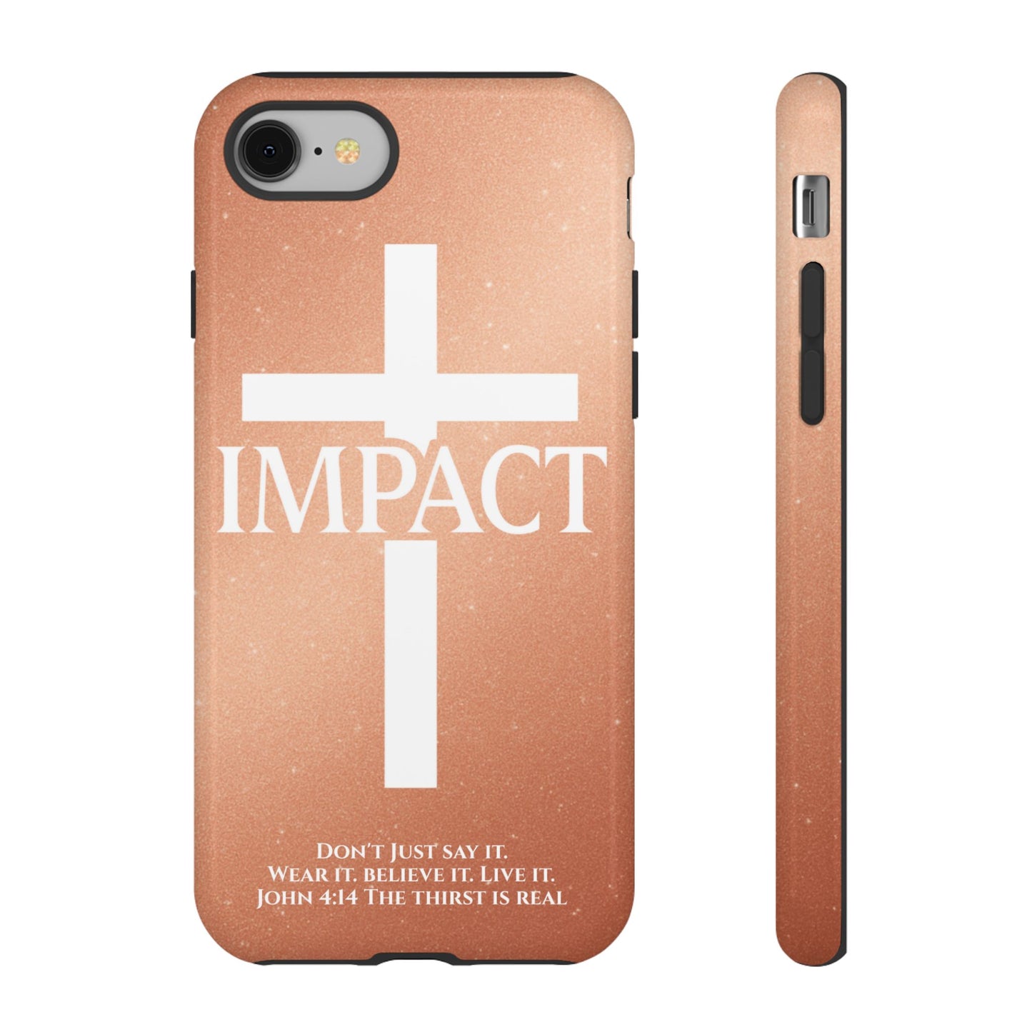 Impace Rose Gold - Tough iPhone Case
