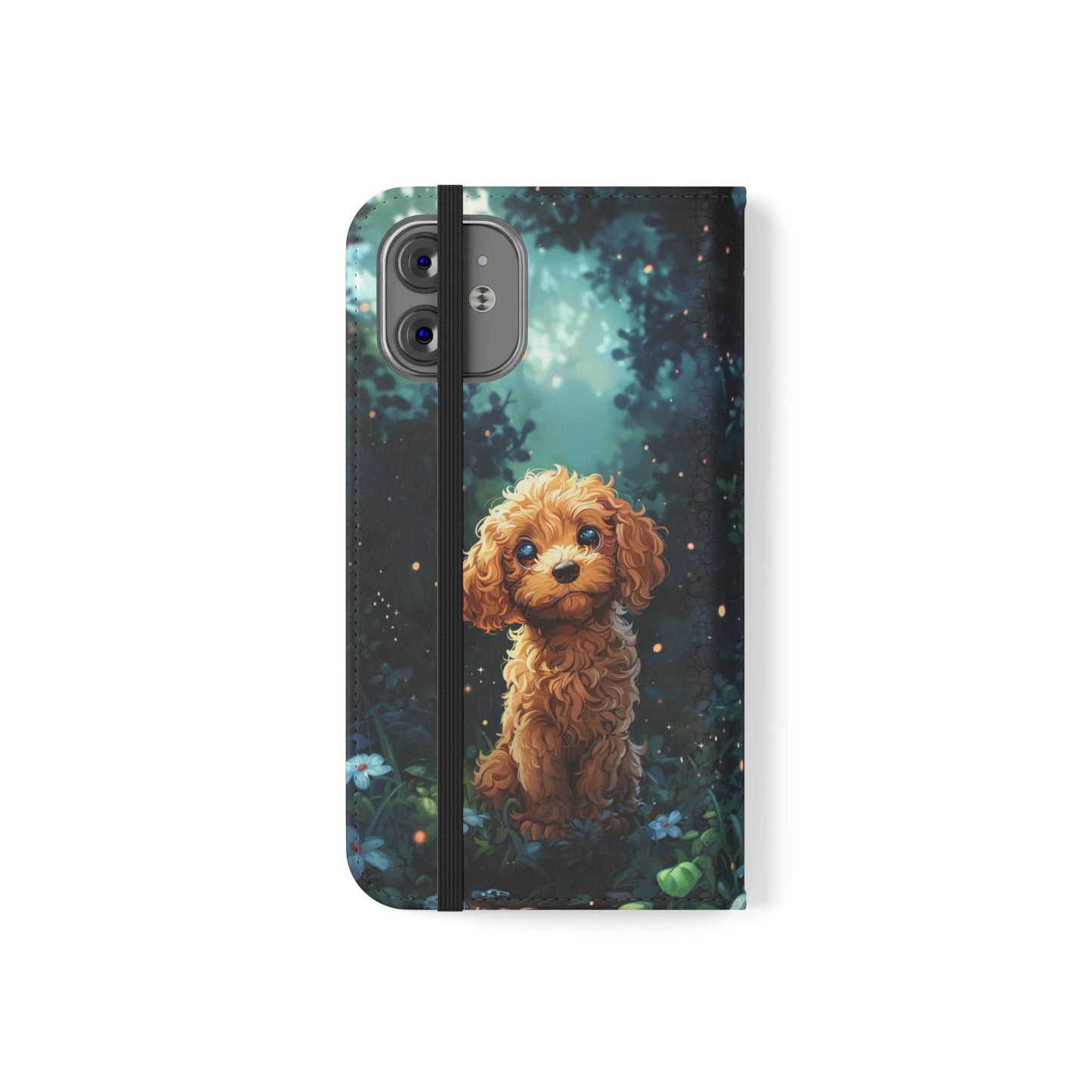 Forest Poodle - Wallet Flip Case