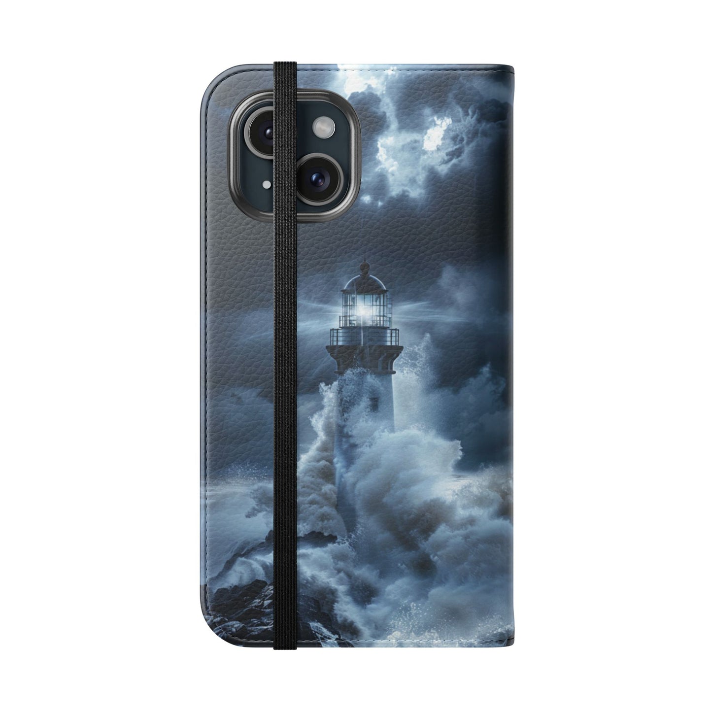 Stormbound Lighthouse - Wallet Flip Case