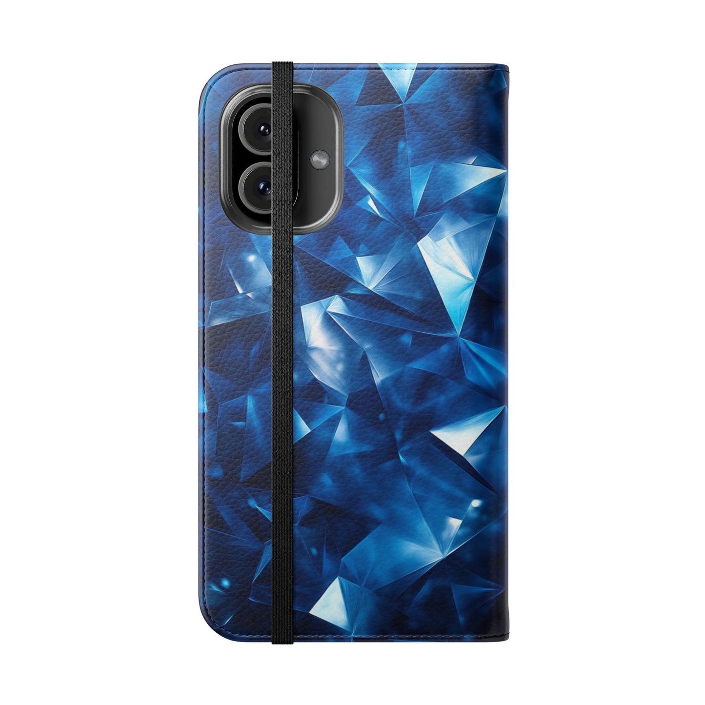 Sapphire Crystal Shards - Wallet Flip Case