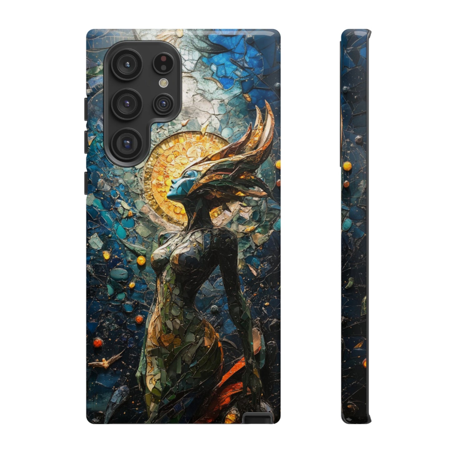 Stained Glass Goddess - Tough Samsung Galaxy Case
