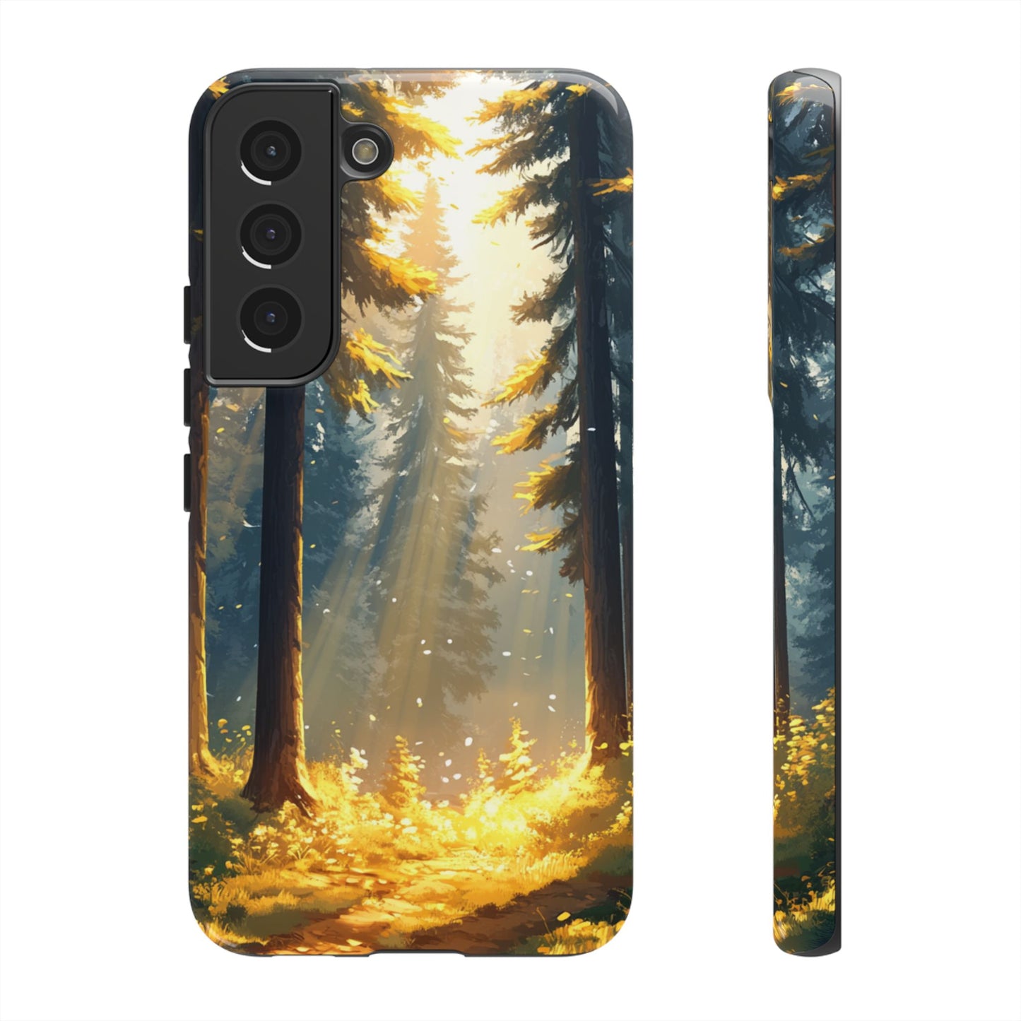Golden Forest Path – Tough Samsung Galaxy Case