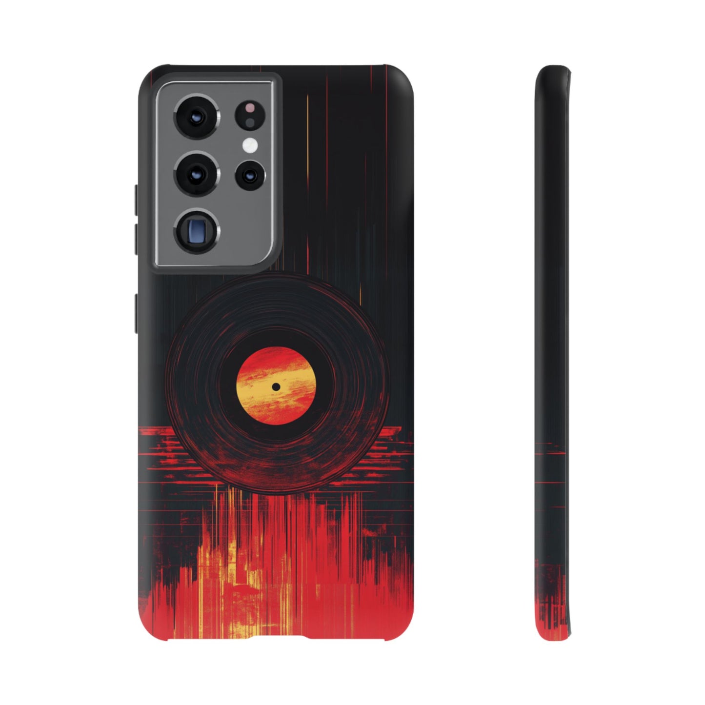 Retro Vinyl Record Phone Case - iPhone, Google Pixel, Samsung Galaxy