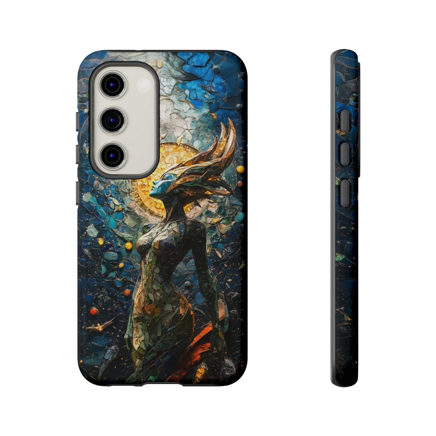 Ethereal Mosaic Goddess Phone Case - iPhone, Google Pixel, Samsung Galaxy