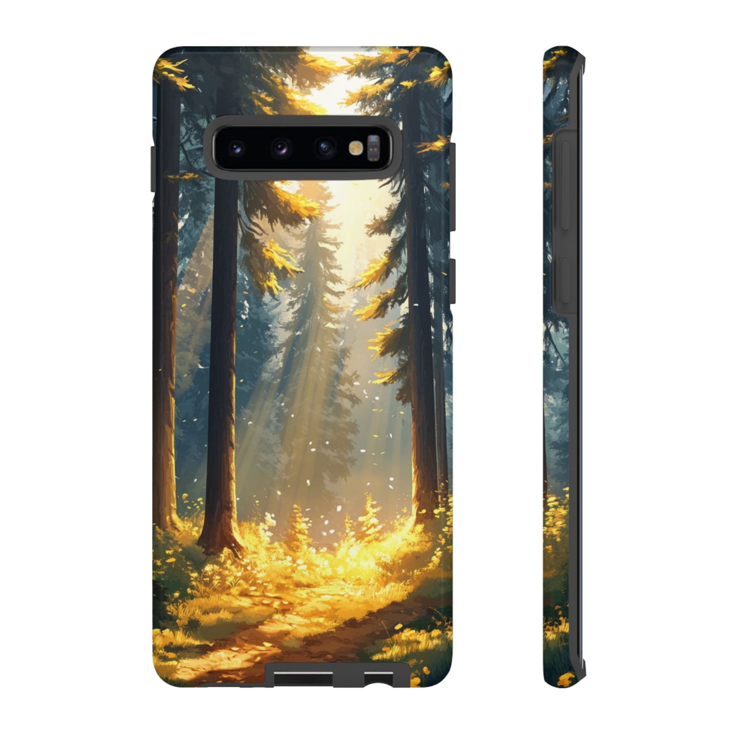 Golden Forest Path – Tough Samsung Galaxy Case