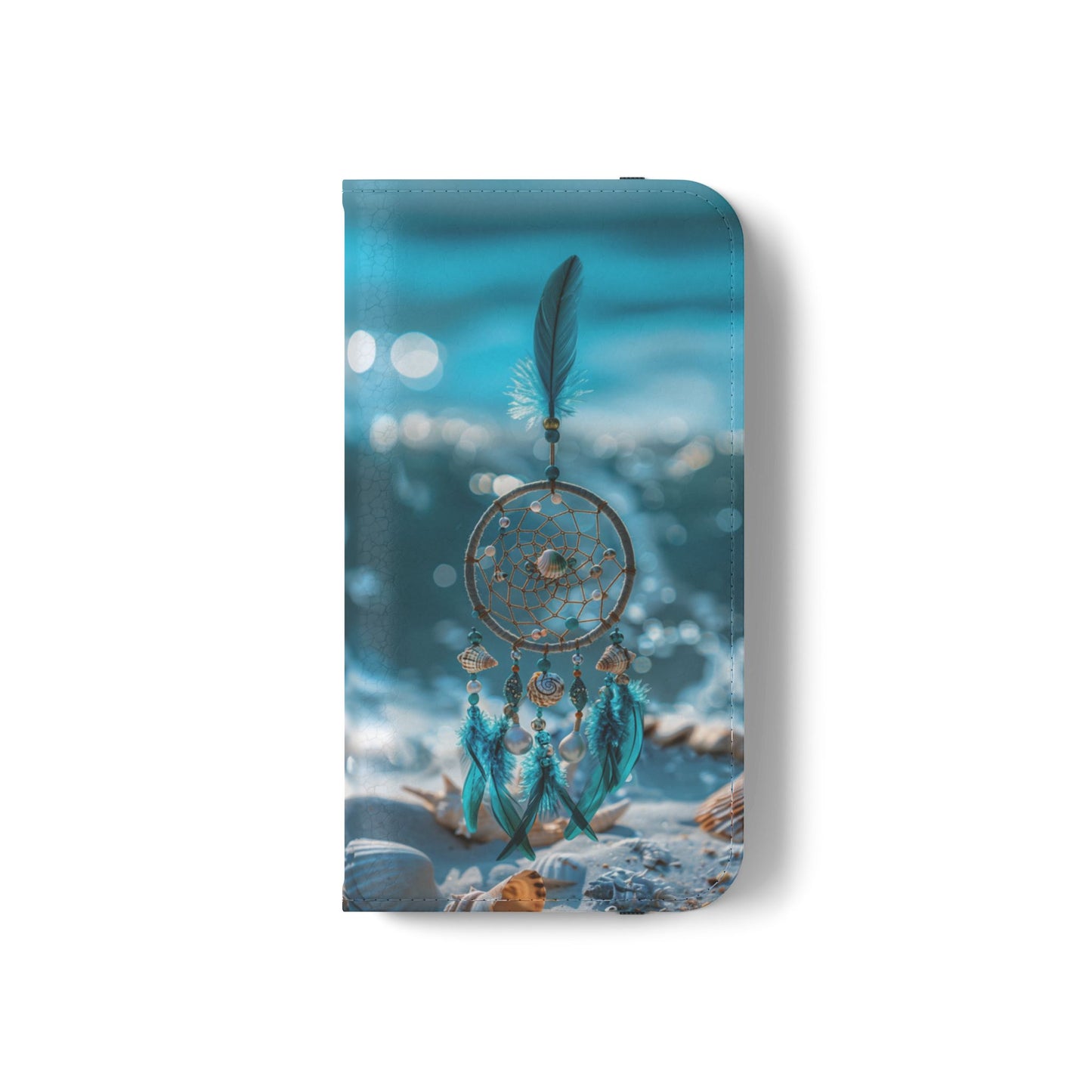 Ocean Beach Dreamcatcher - Wallet Flip Case