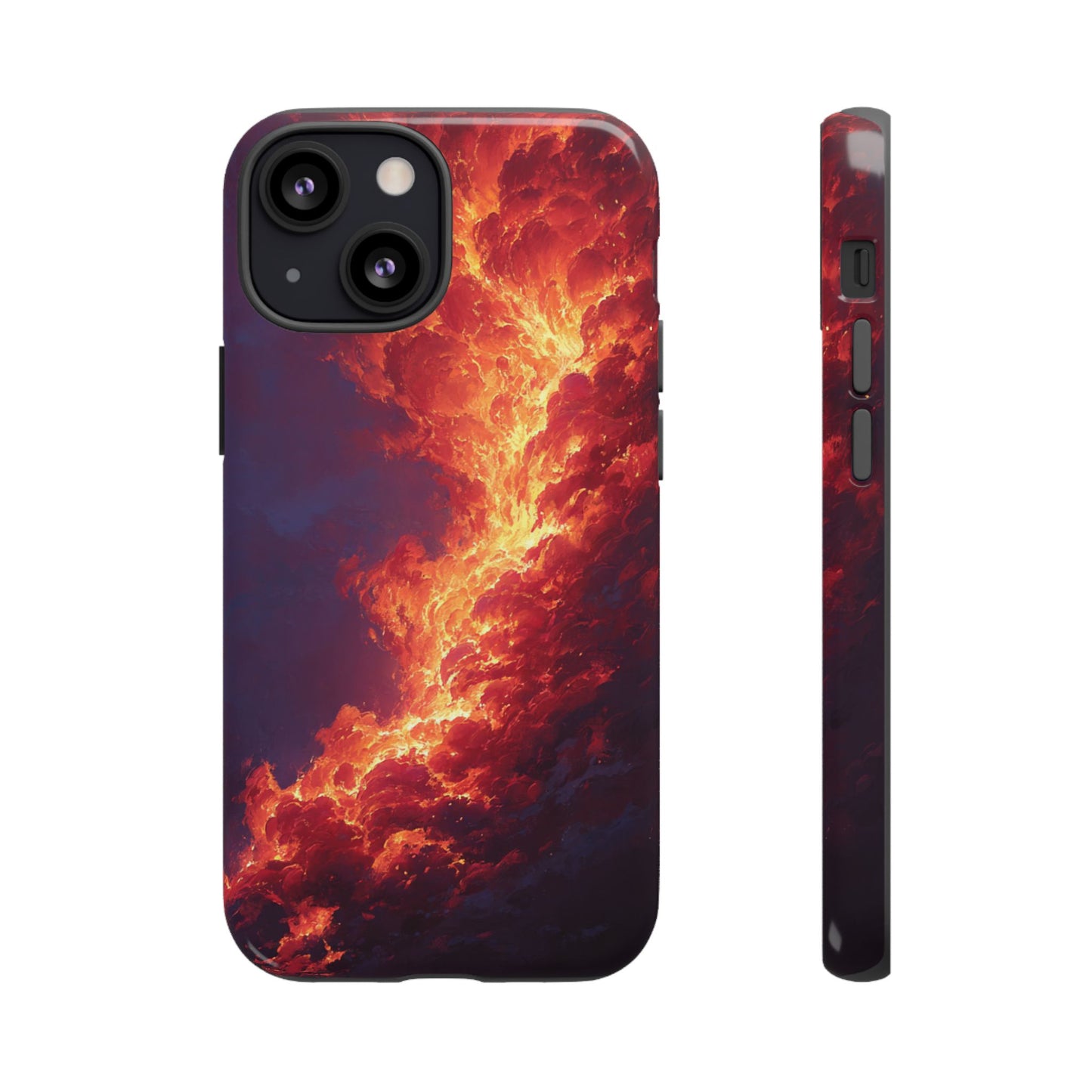 Inferno Sky - Tough iPhone Case