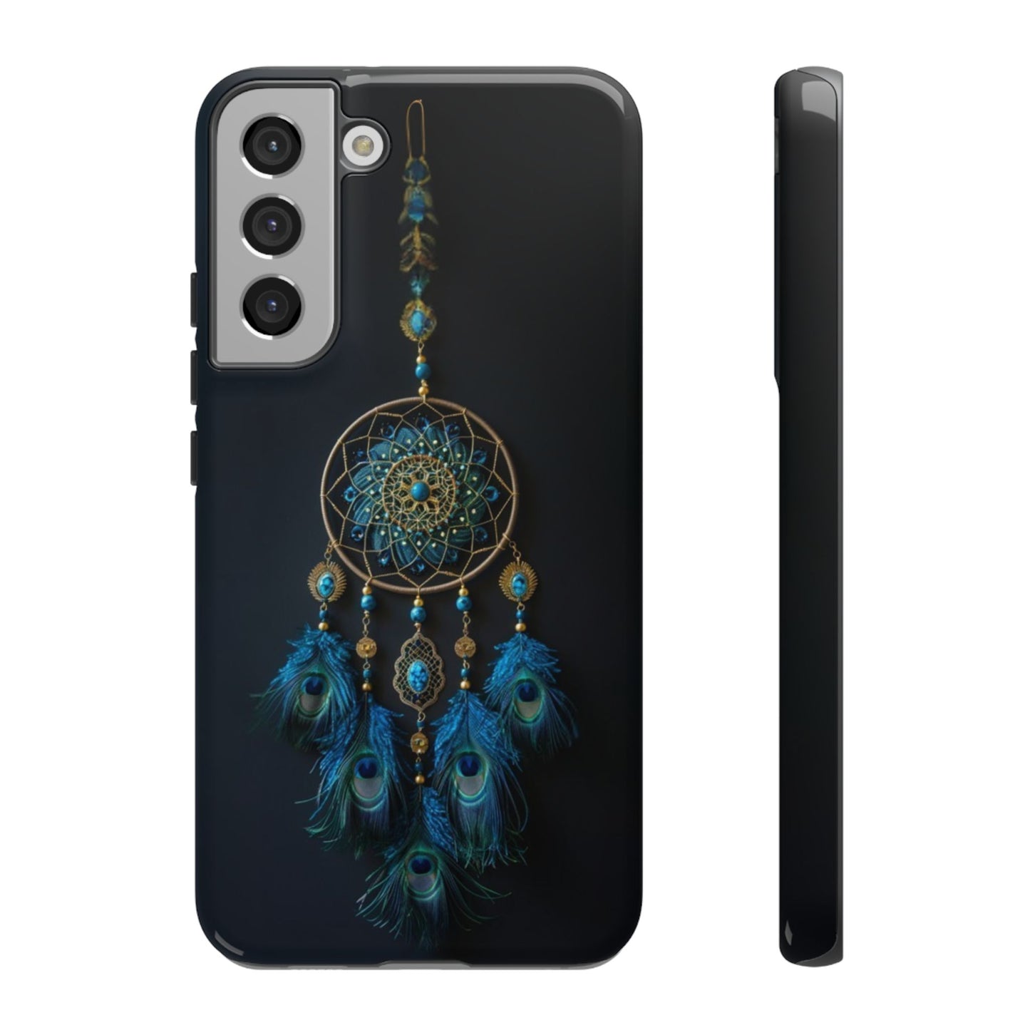 Peacock Feather Dreamcatcher - Tough Samsung Galaxy Case