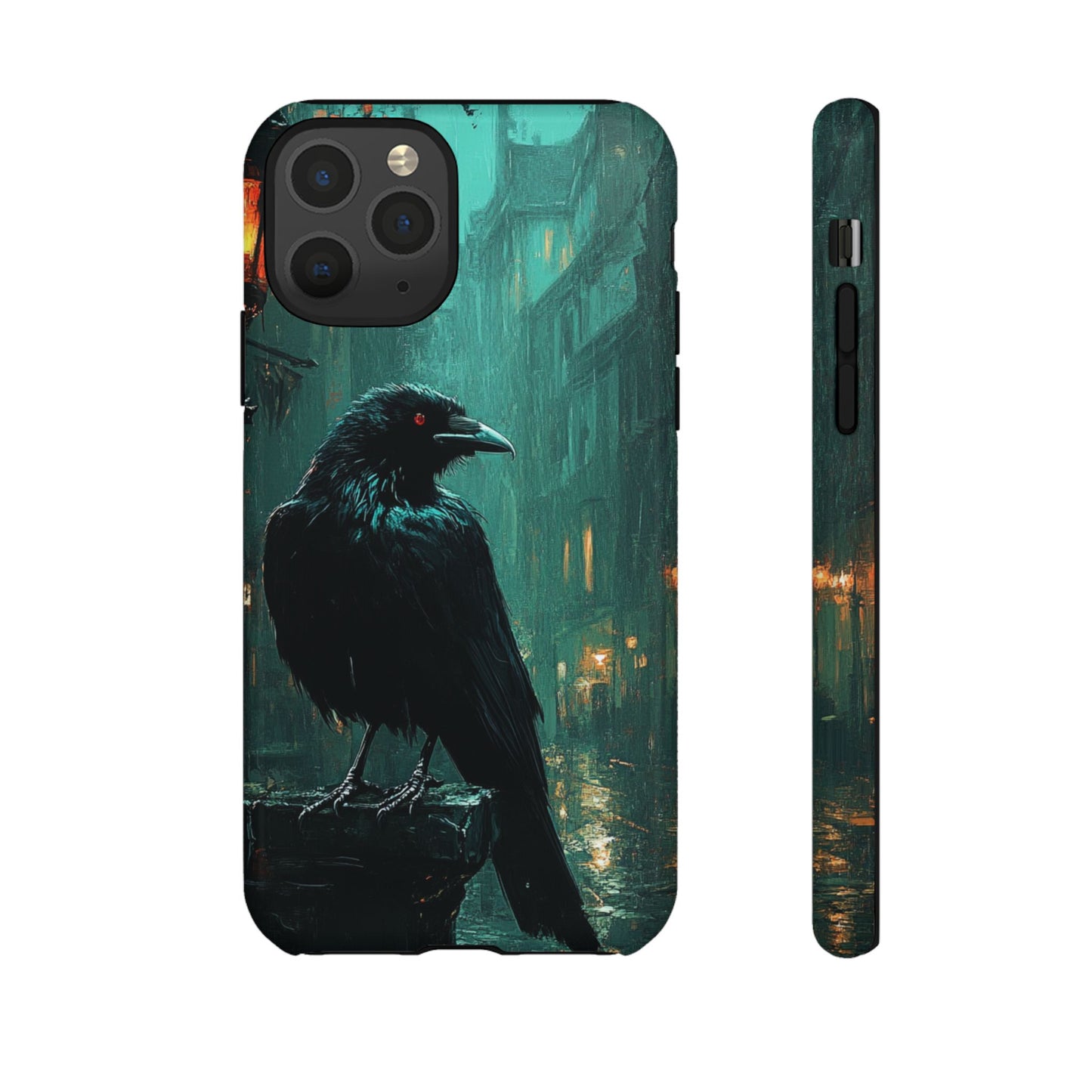 Victorian Raven - Tough iPhone Case