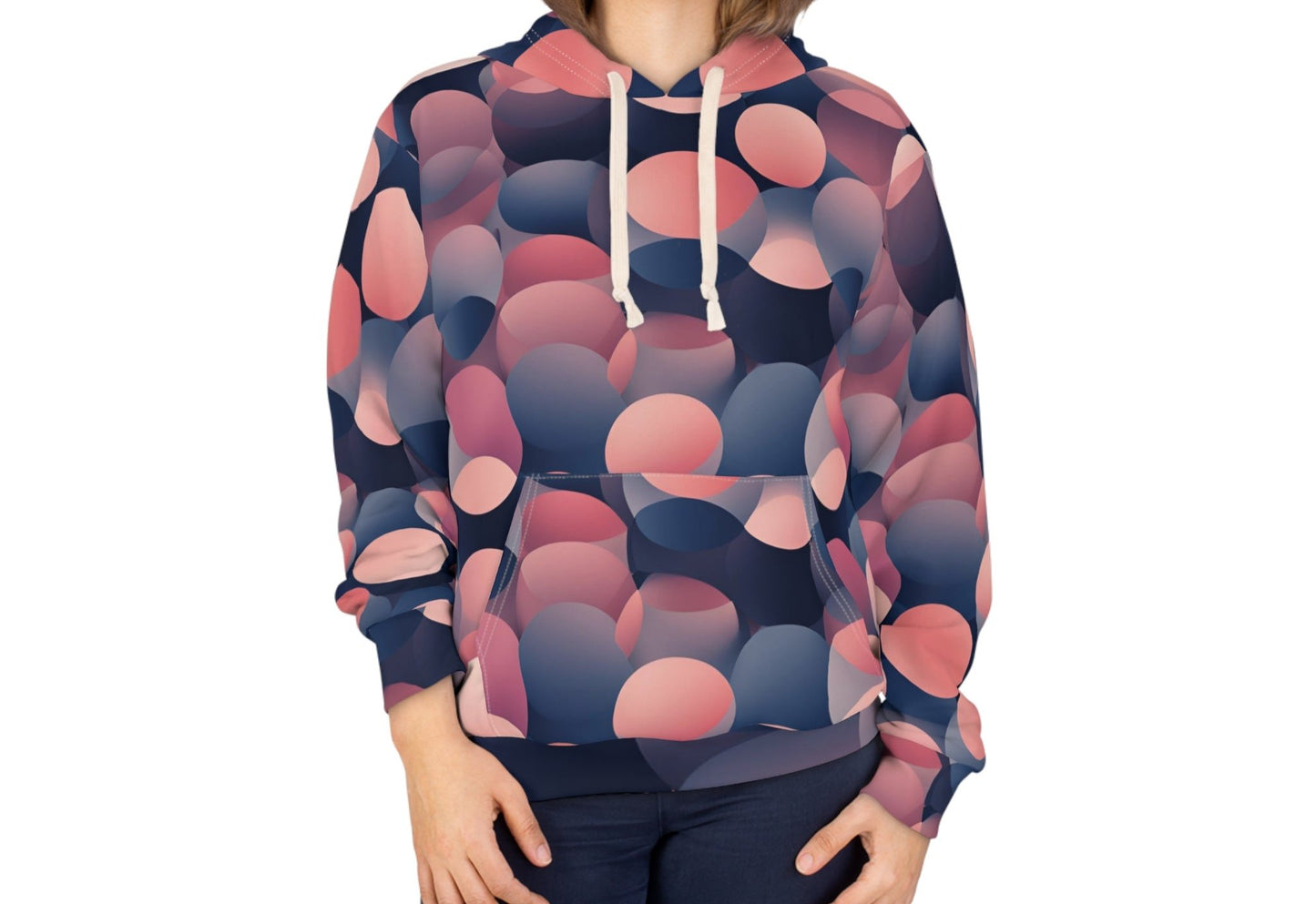 Bubble Bokeh All-Over Print Hoodie