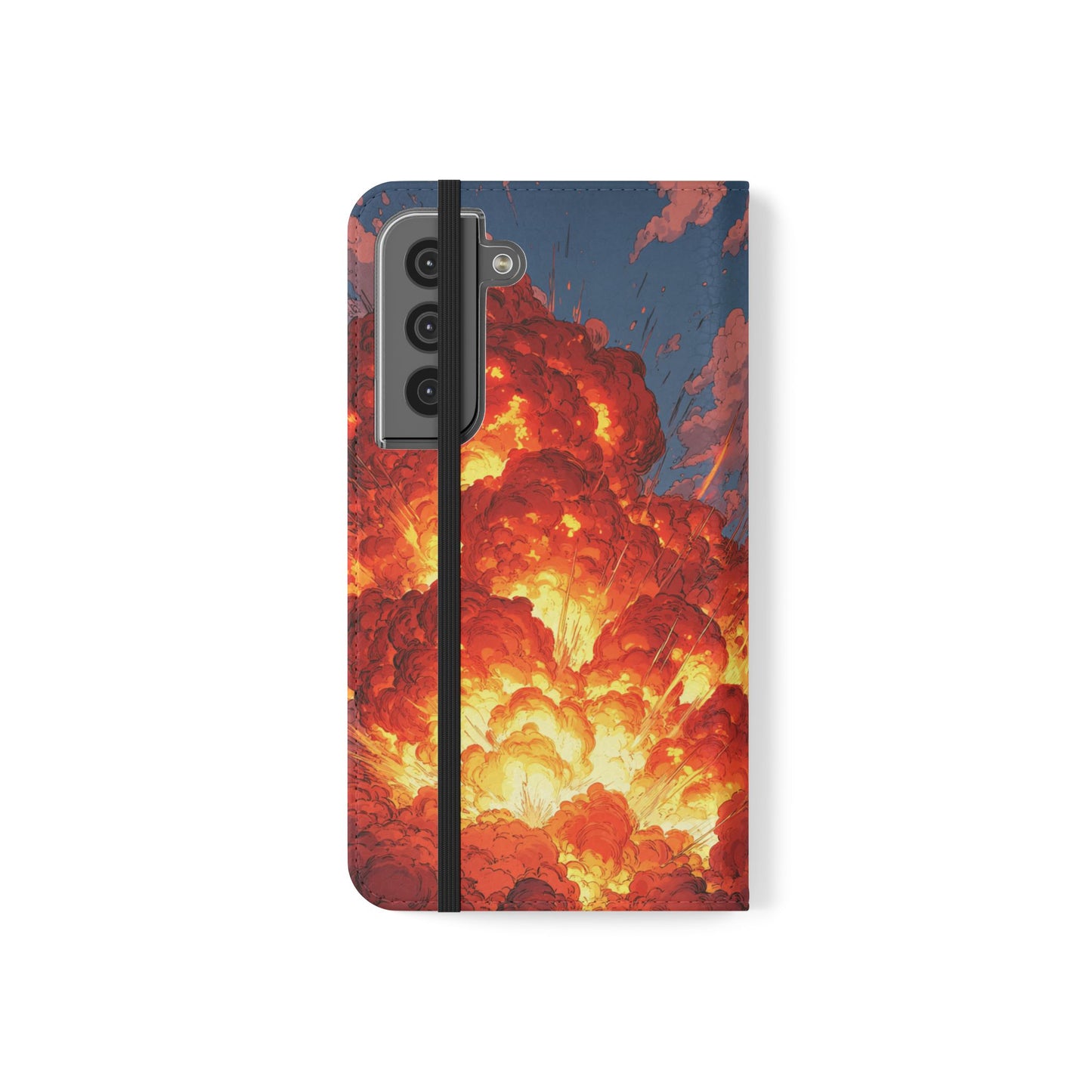 Comic Explosion - Wallet Flip Case