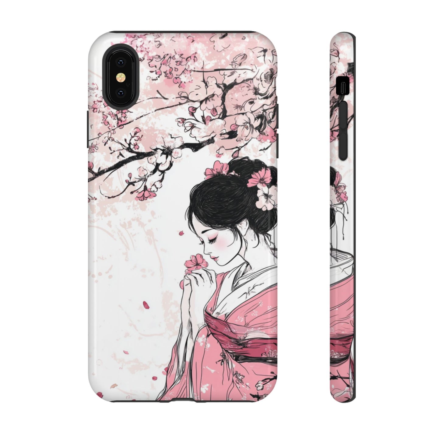 Sakura Blossom Maiden – Tough iPhone Case