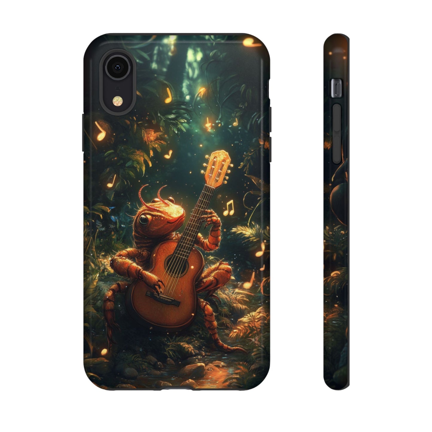 Serenade Forest Guitarist - Tough iPhone Case