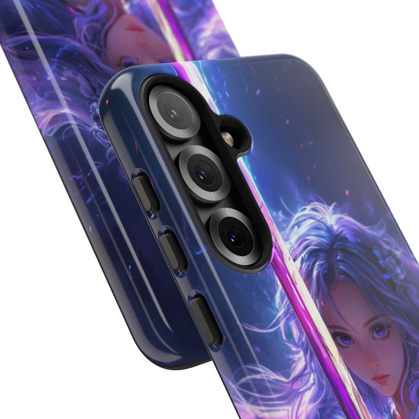 Violet Blade Warrior – Tough Samsung Galaxy Case