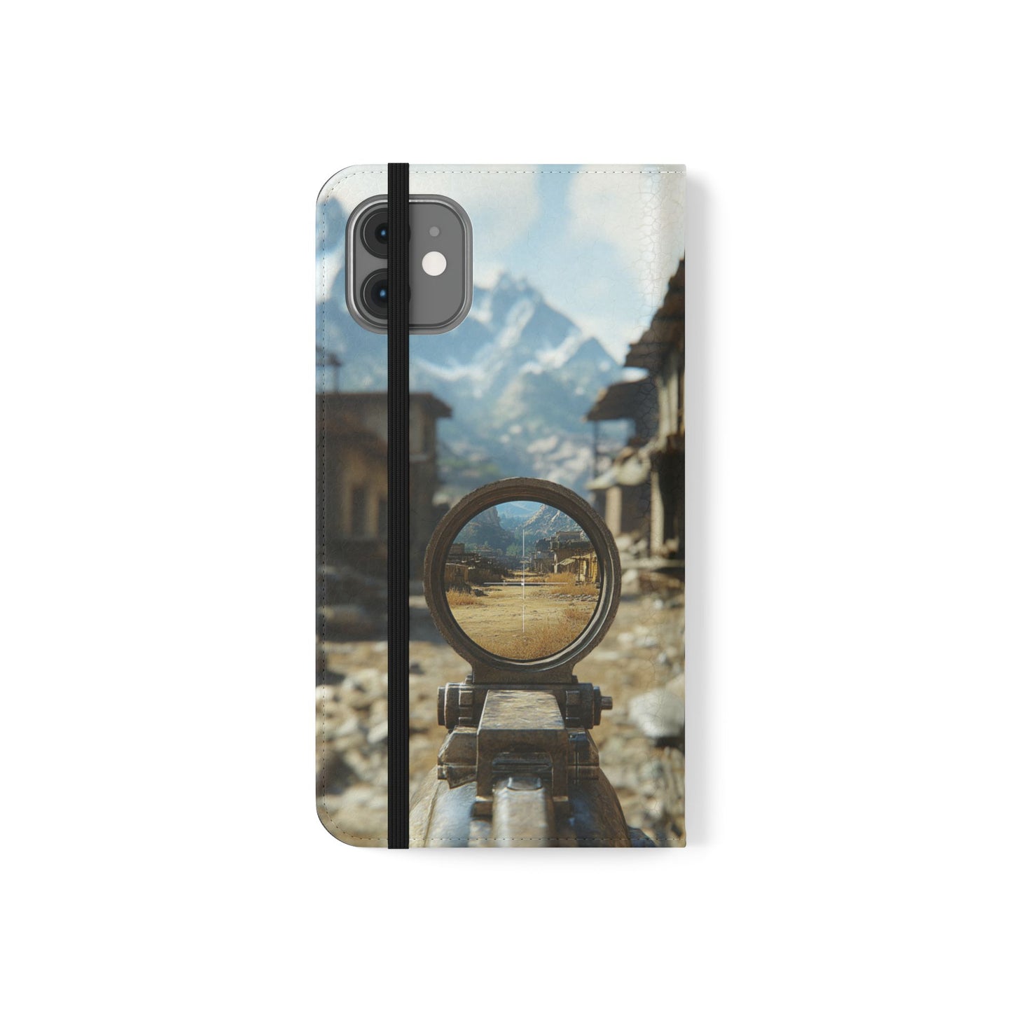 Desert Sniper Focus - Wallet Flip Case
