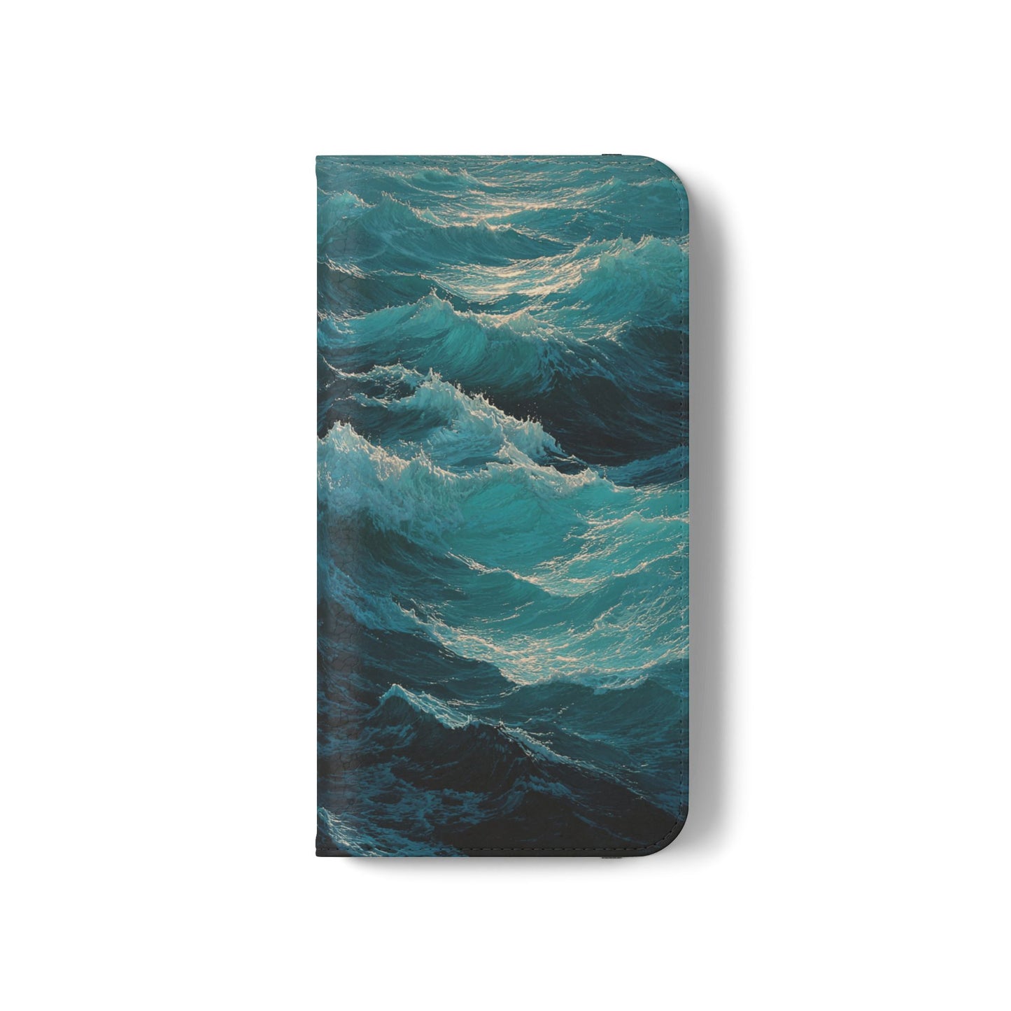 Ocean Waves - Wallet Flip Case